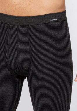 Ammann Lange Unterhose Jeans Feinripp (1-St) Lange Unterhose - Baumwolle - Mit Eingriff -