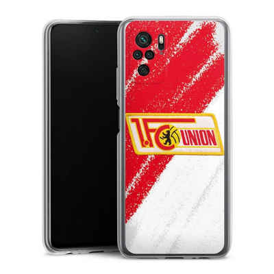 DeinDesign Handyhülle Offizielles Lizenzprodukt 1. FC Union Berlin Logo, Xiaomi Redmi Note 10S Silikon Hülle Bumper Case Handy Schutzhülle