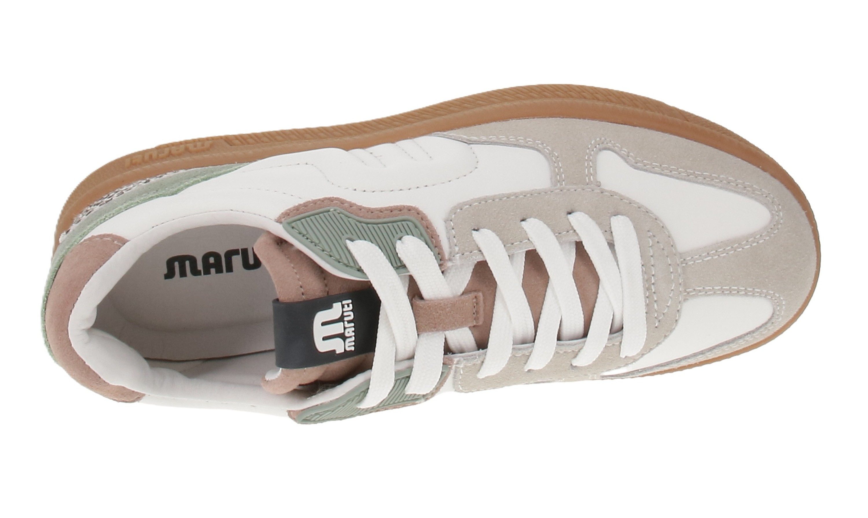 Maruti Maruti 66.1844.01 Yale Suede - Damen Sneaker - B7C-Green Sneaker