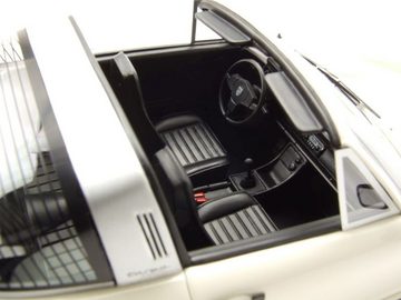 Schuco Modellauto Porsche 911 Targa 1977 weiß Modellauto 1:18 Schuco, Maßstab 1:18