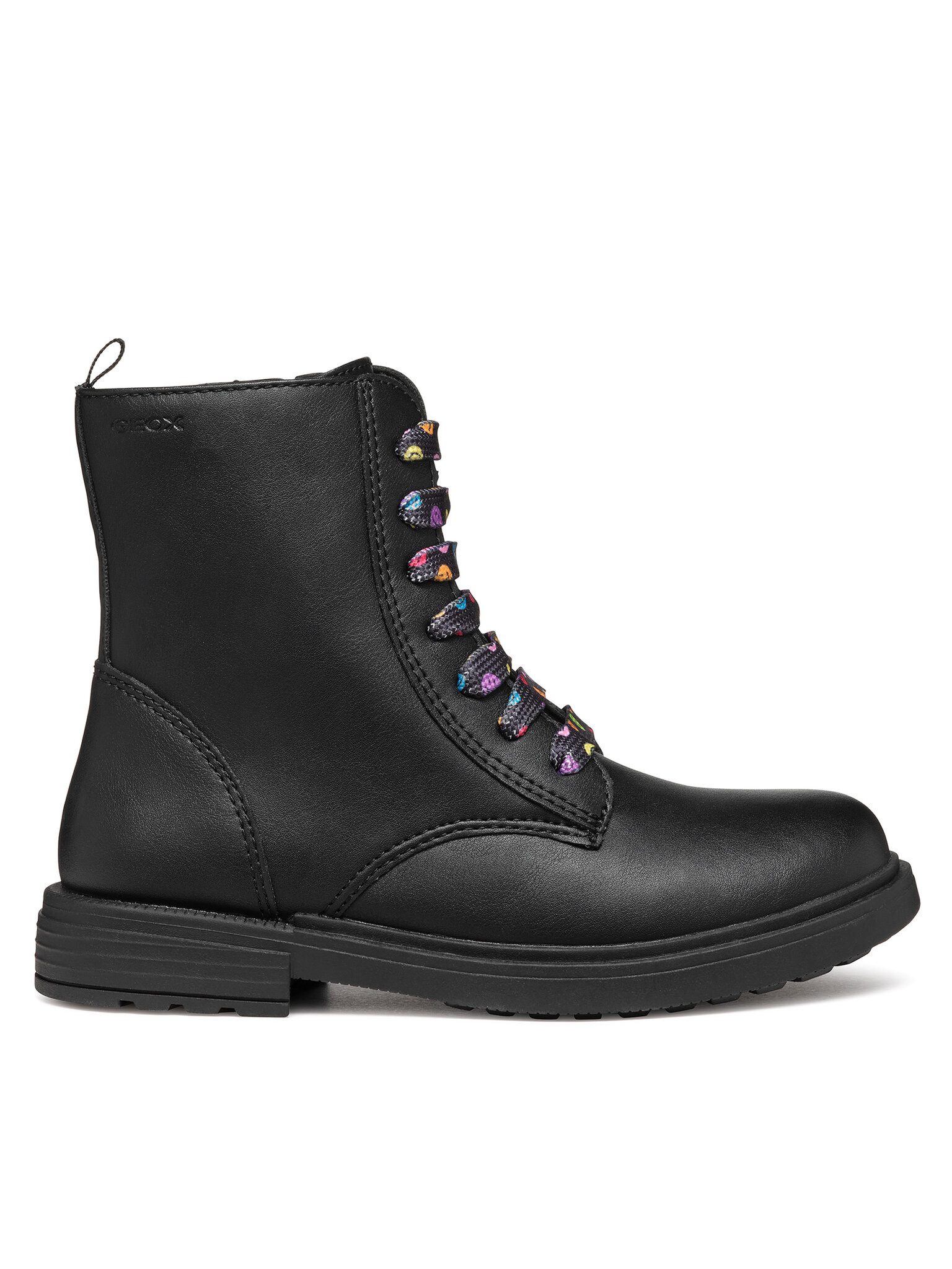 Geox Stiefel Jr Eclair J049QD 0003W C9240 M Schwarz Stiefel