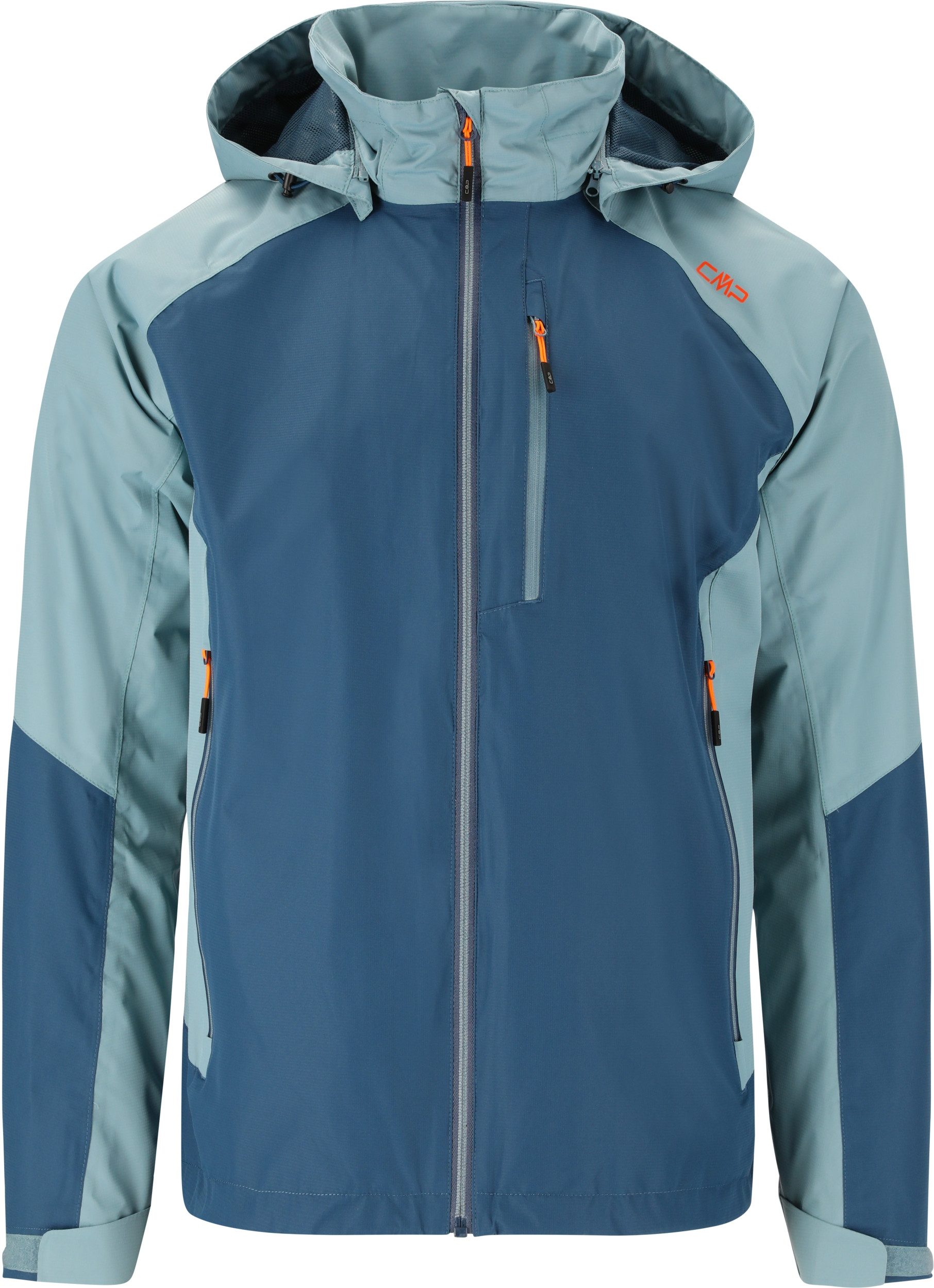 Funktionsjacke MAN JACKET ZIP HOOD BLUESTEEL