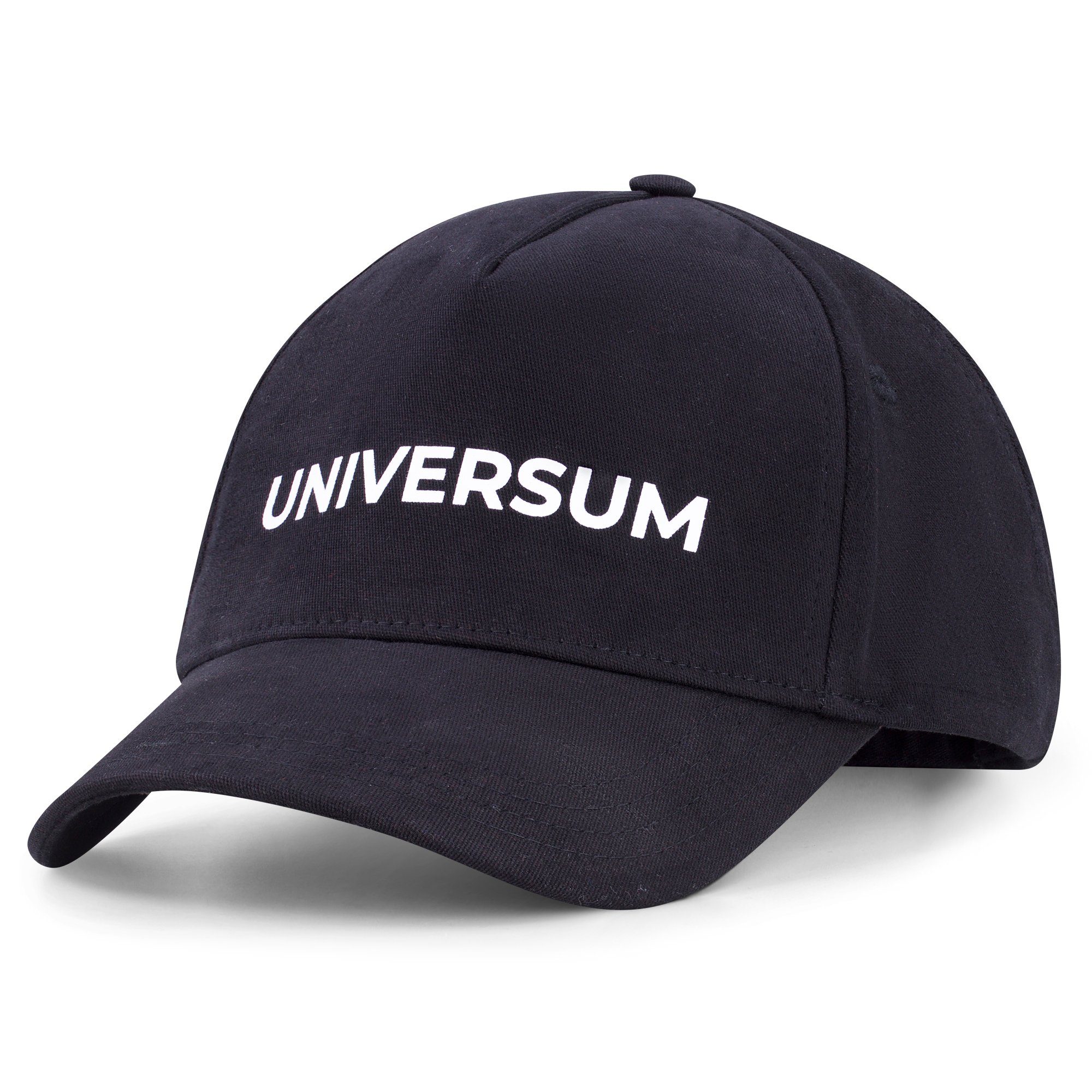 Universum Sportwear Baseball Cap Logo Größen Verstellbar schwarz Print