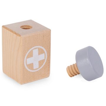 Mamabrum Spielzeug-Arztkoffer Holzset für den kleinen Arzt