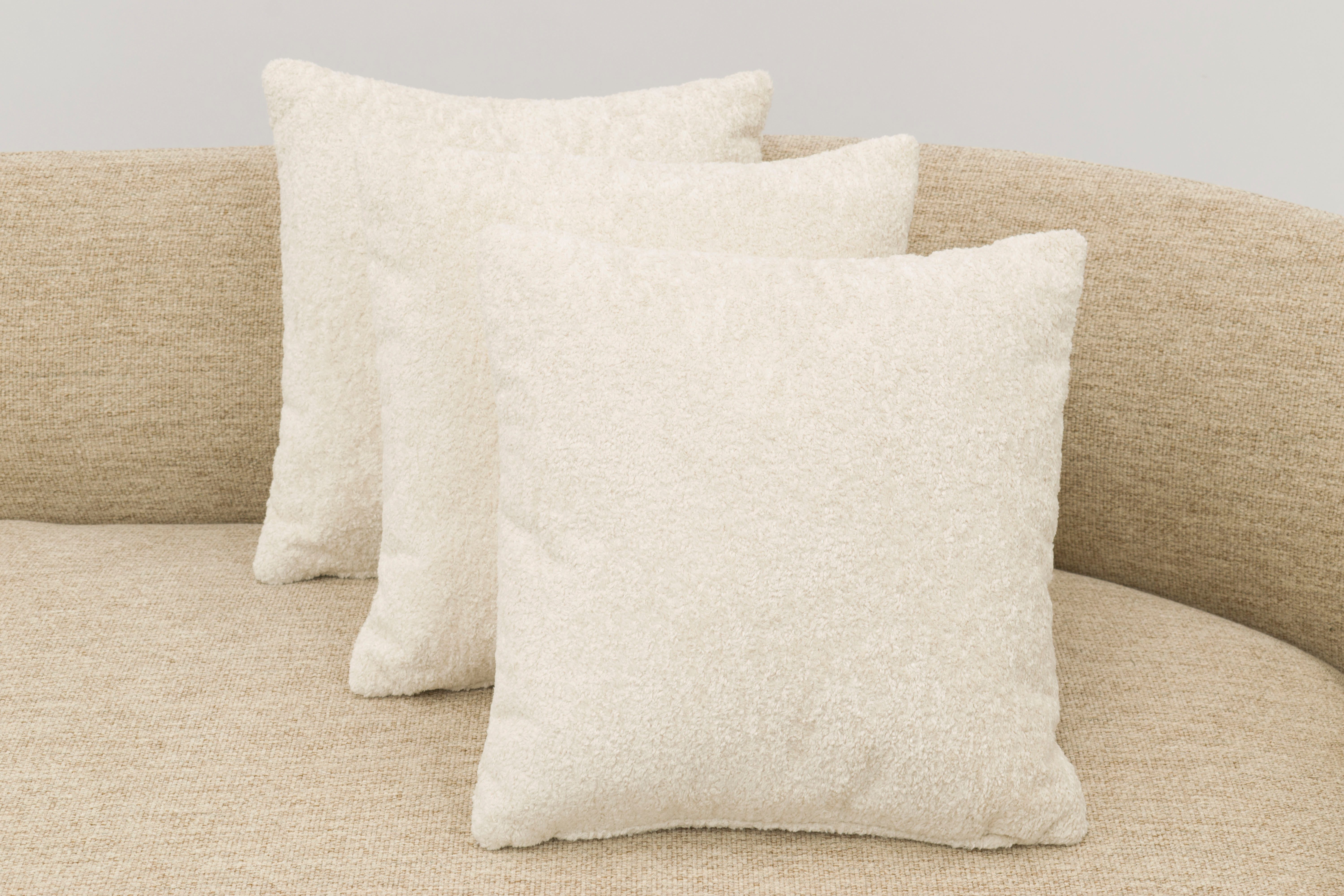 OTTO home Dekokissen Lolland, Dekokissen mit Füllung, Sofakissen 3er Set 40x40cm