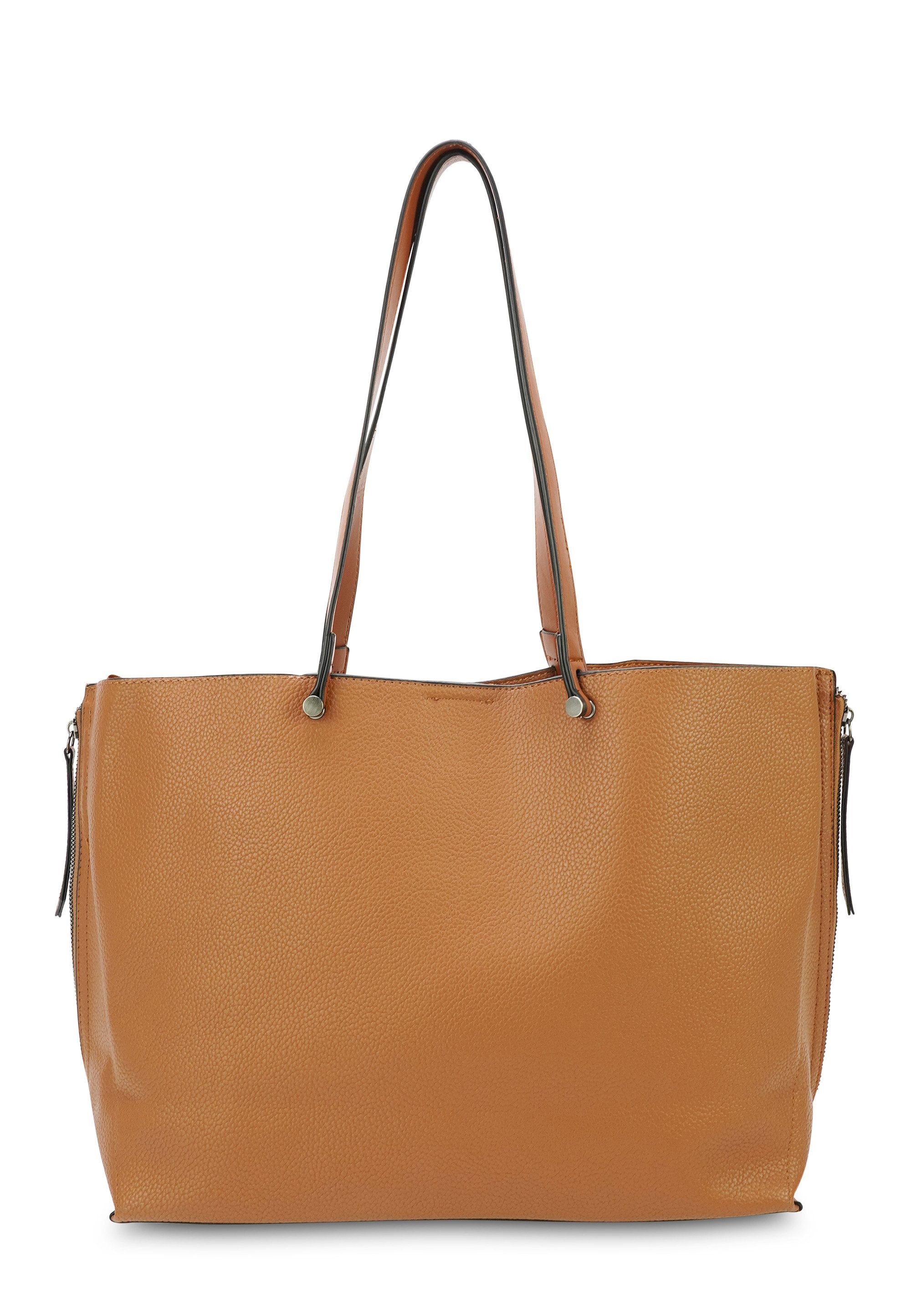 Harpa Henkeltasche PADUA, in Lederoptik mit 3 Hauptfächern