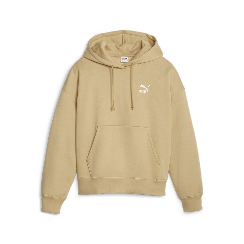 PUMA Sweatshirt CLASSICS Oversized Hoodie Damen, Kängurutaschen als  praktische Aufbewahrungsmöglichkeit