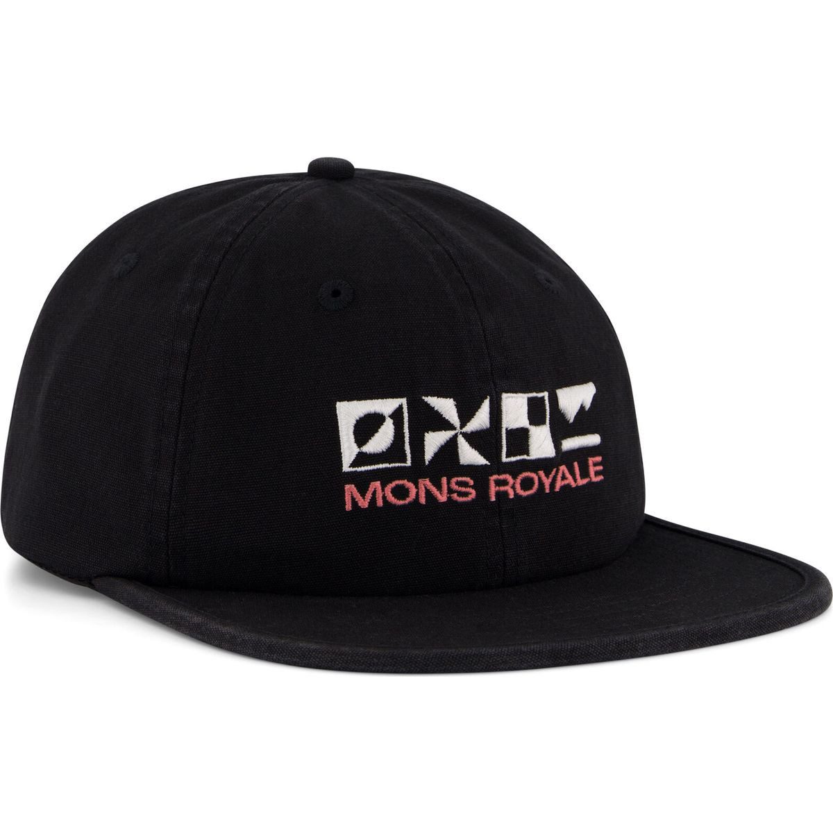 Mons Royale Trucker Cap Roam 6 Panel Cap Unisex-Kappe aus Wolle mit klassischem Design, verstellbarem Riemen