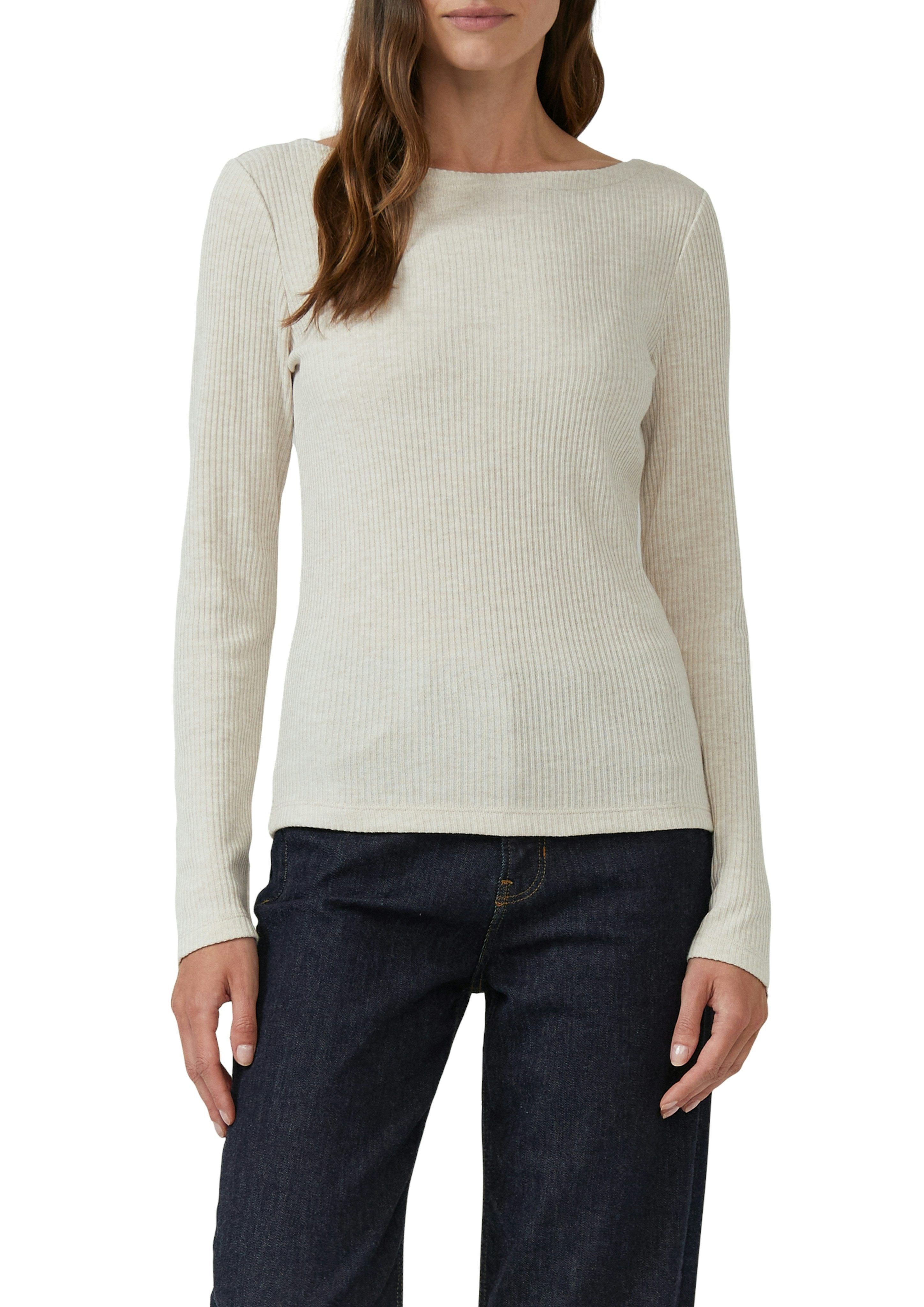 s.Oliver Langarmshirt mit U-Boot-Ausschnitt