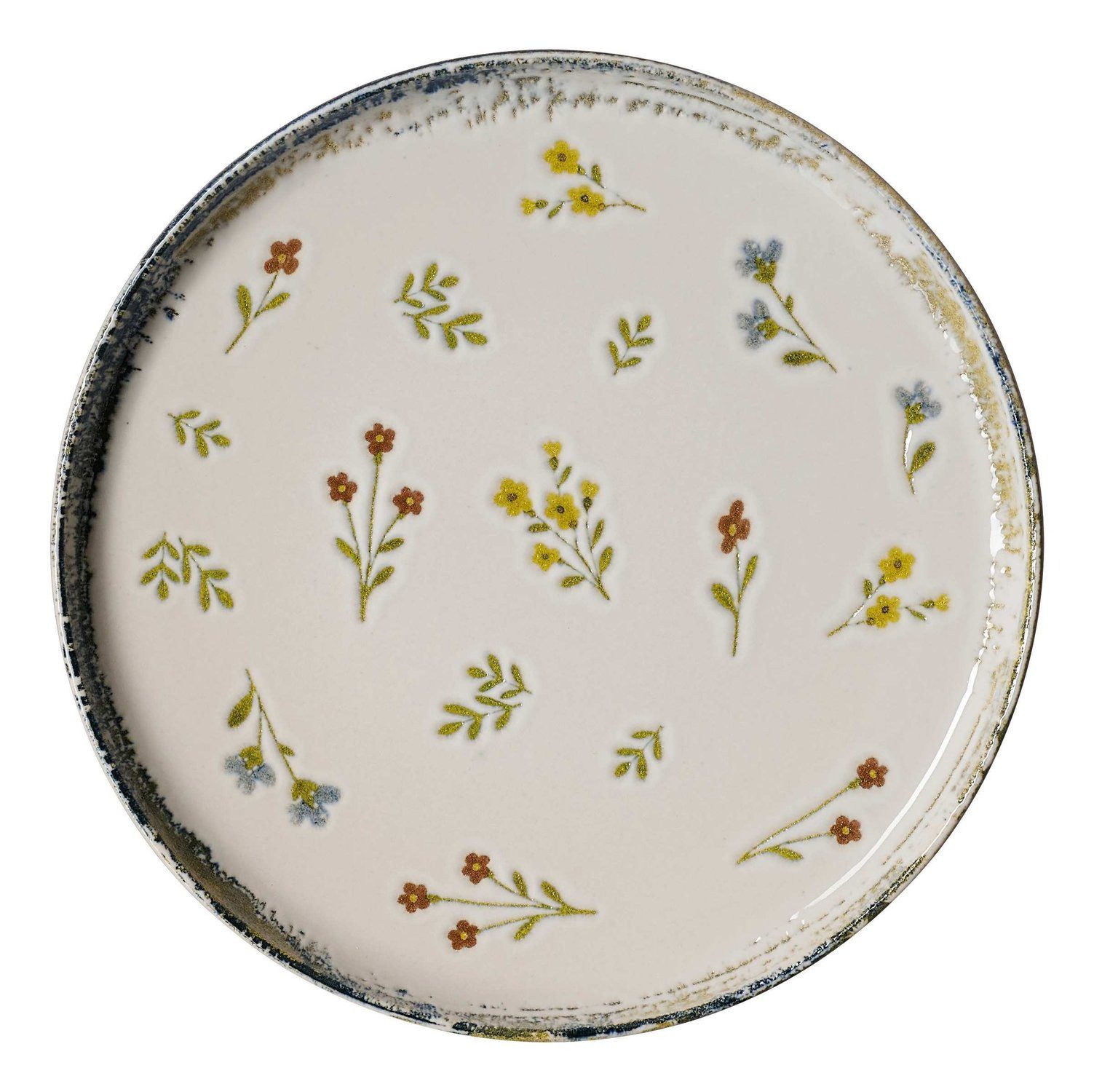 Ritzenhoff & Breker Dessertteller Viola Dessertteller 19,5cm, (1 St), Keramischer Digitaldruck