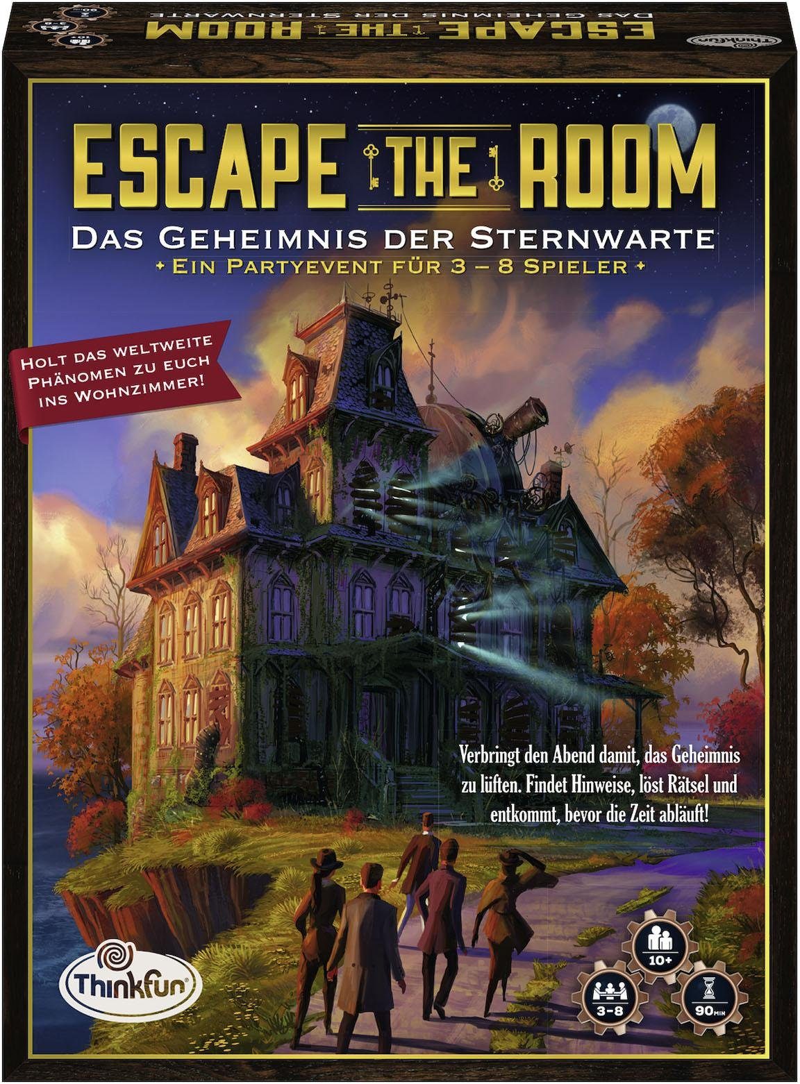 Thinkfun® Spiel, Escape the Room - Das Geheimnis der Sternwarte