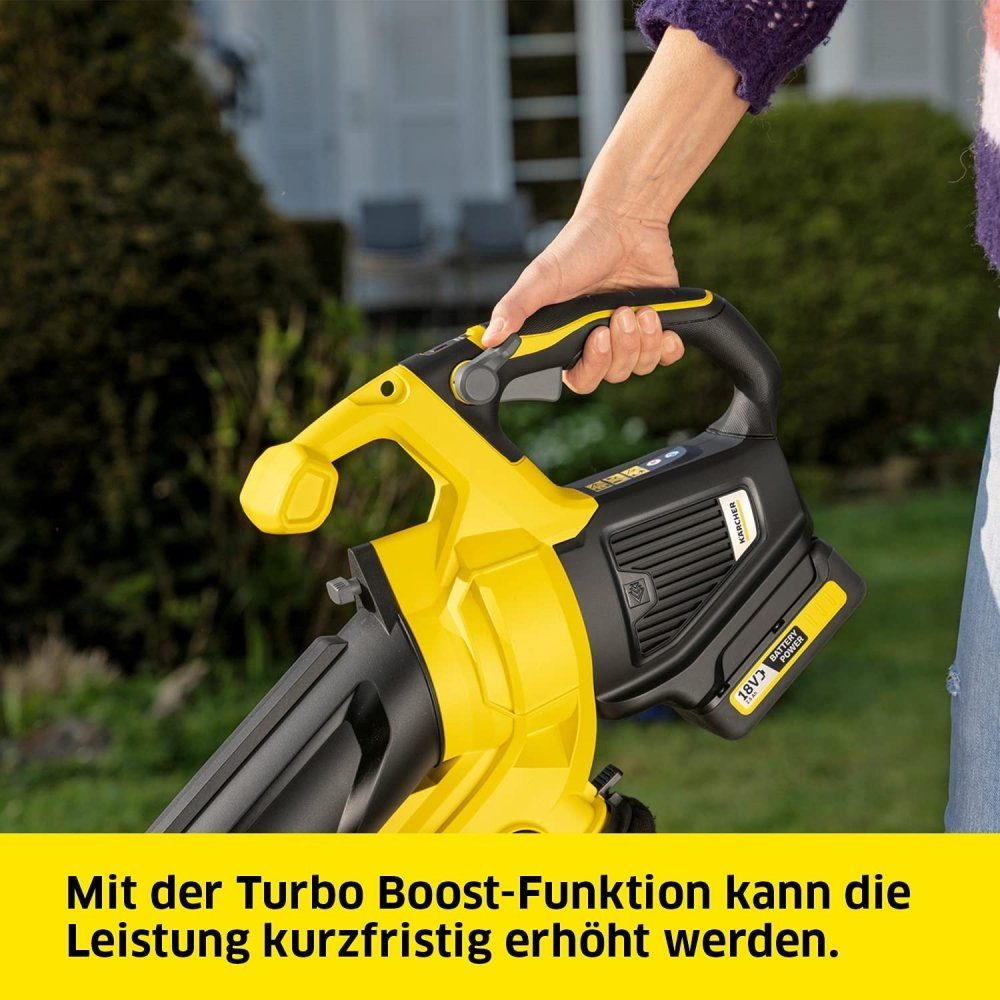 KÄRCHER Akku-Laubbläser BLV 18-200 Battery - Akku-Laubbläser - gelb/schwarz