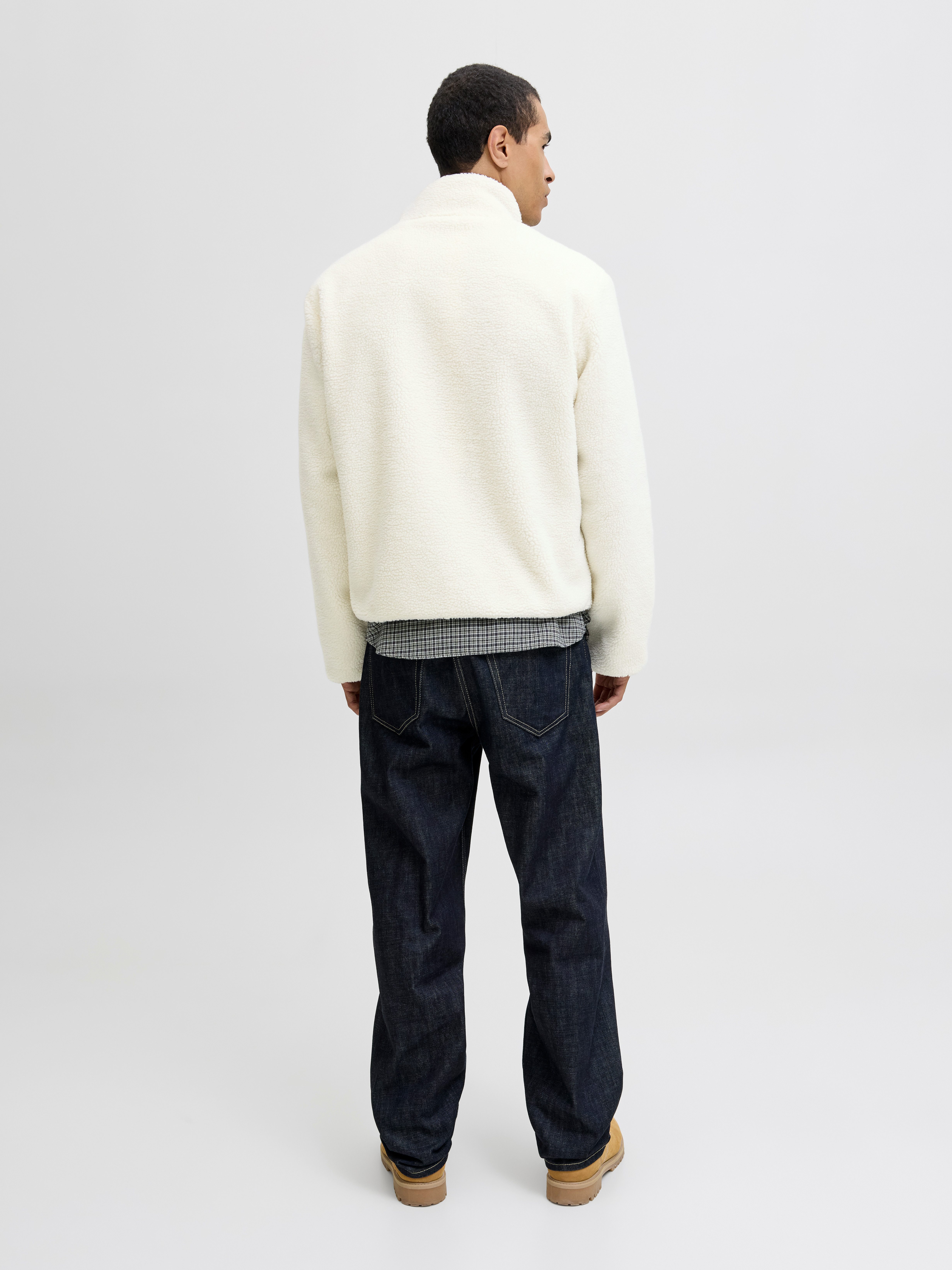 Jack & Jones Kurzjacke JORNORREBRO TEDDY JACKET SN