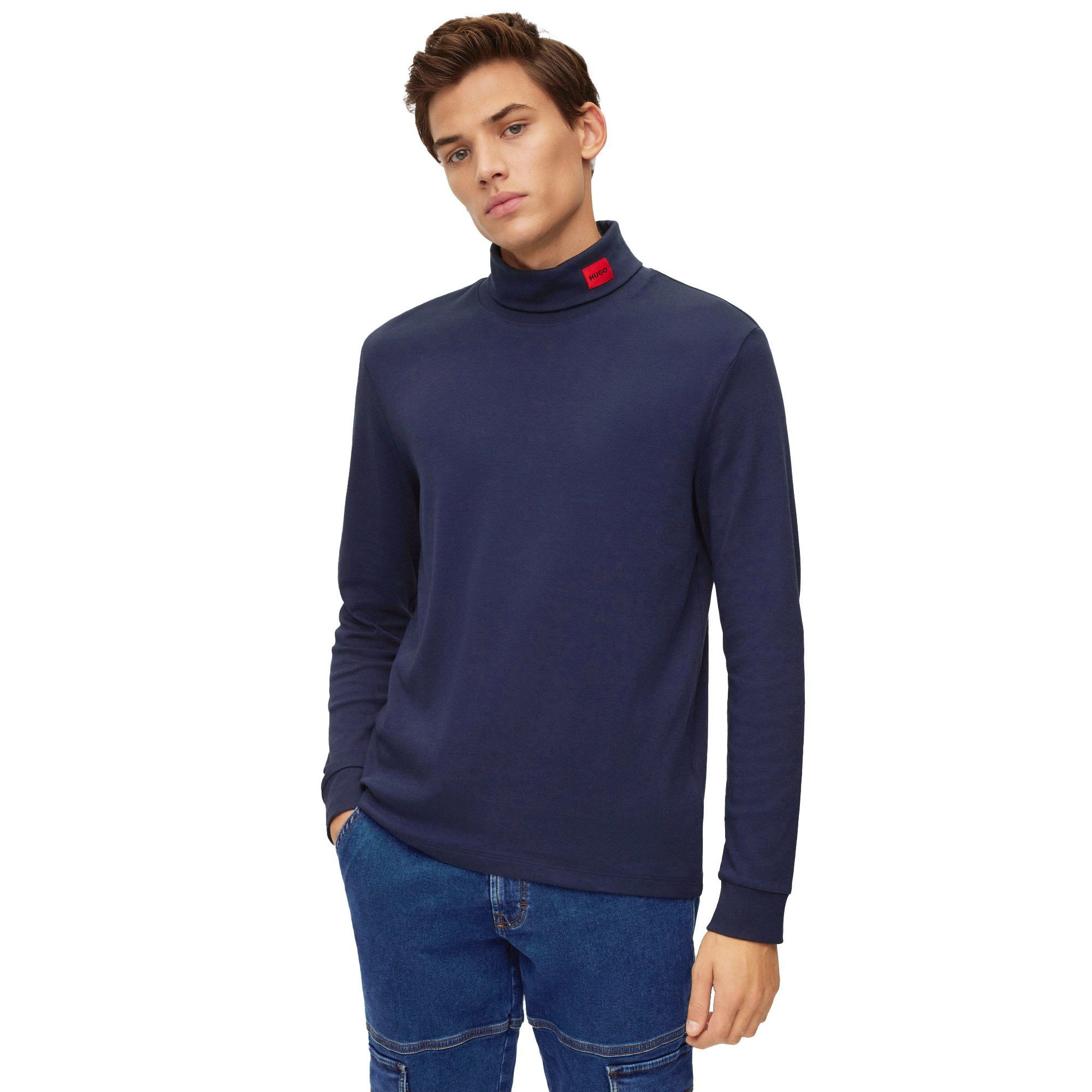HUGO T-Shirt Herren Longsleeve 1er Pack günstig online kaufen