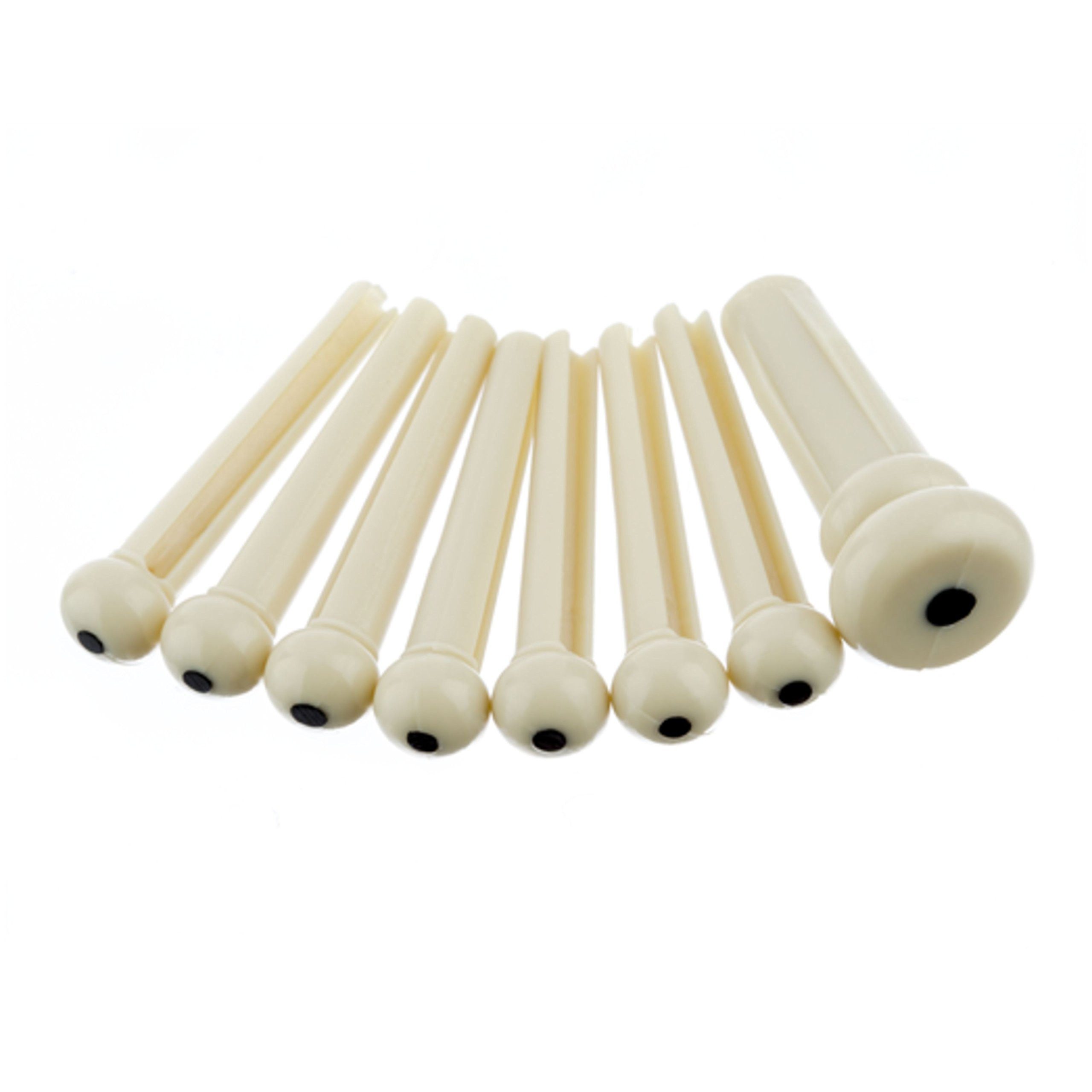 Fender E-Gitarre, Bridge Pin Set Ivory, ersatzteile für Gitarren, Diverse Ersatzteile, Bridge Pin Set Ivory - Gitarren Ersatzteil