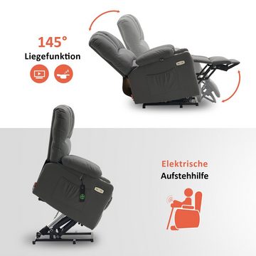 MCombo Relaxsessel M MCombo Relaxsessel mit Aufstehhilfe & Liegefunktion 7102