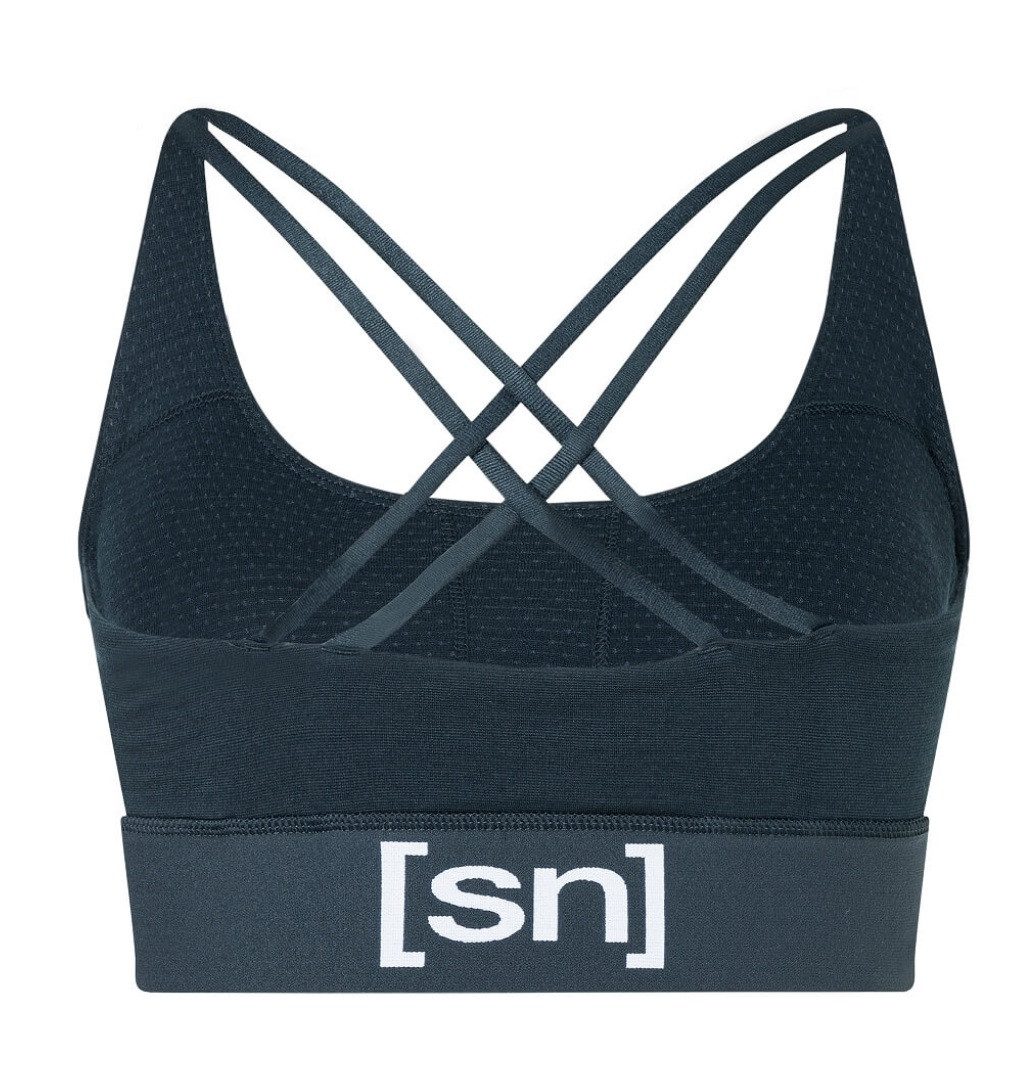 SUPER.NATURAL Sport-BH Funktionsunterwäsche Sport-Bra Super Top (angenehmer Tragekomfort)