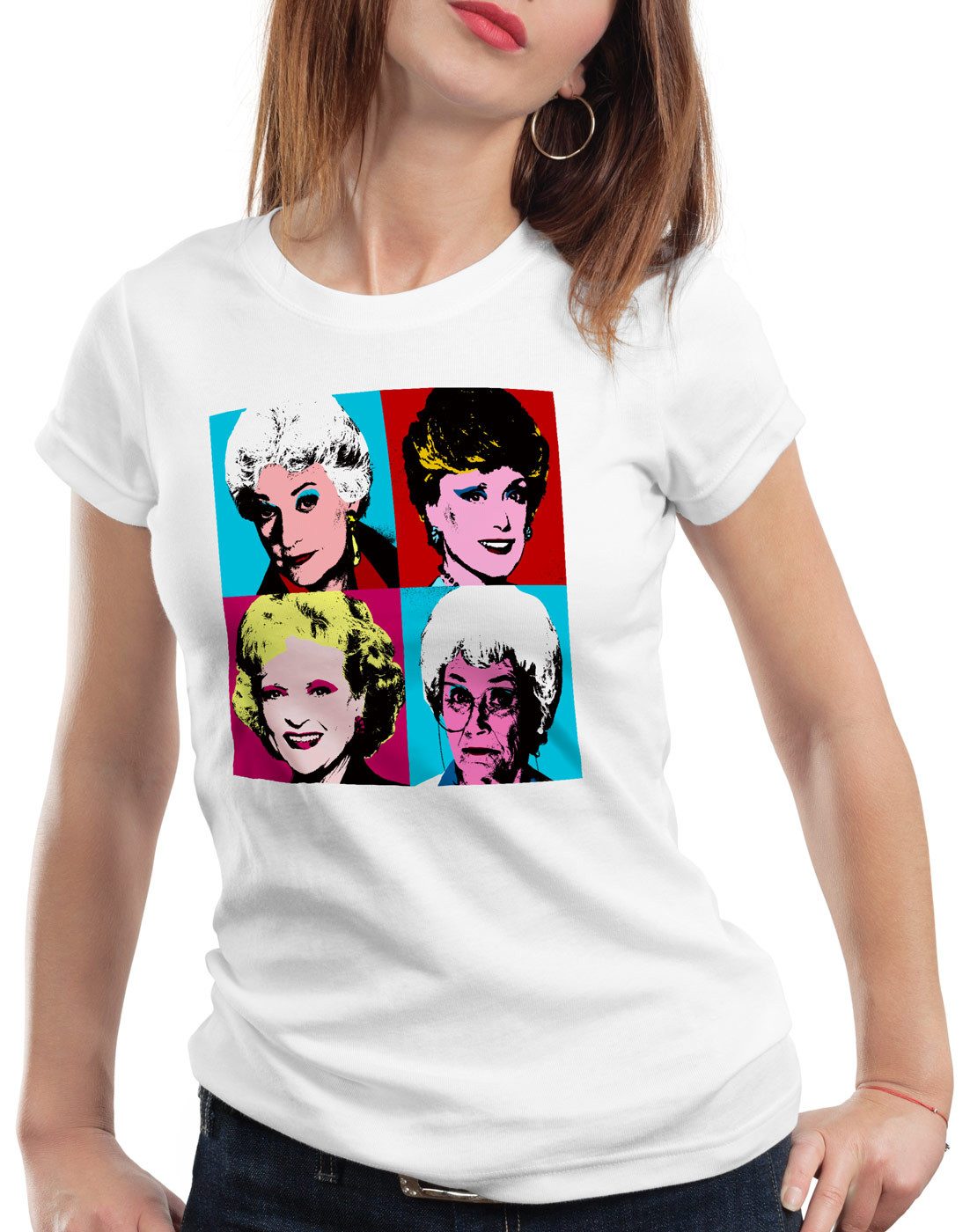 style3 T-Shirt Color Girls golden florida sitcom warhol golden girls