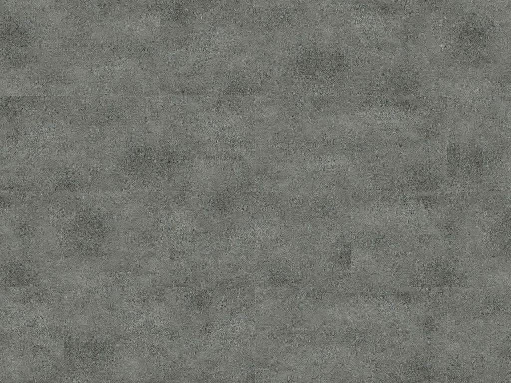 BASICfloor Vinylboden Vinylboden Premium Klickvinyl Beton grau XL Fliese