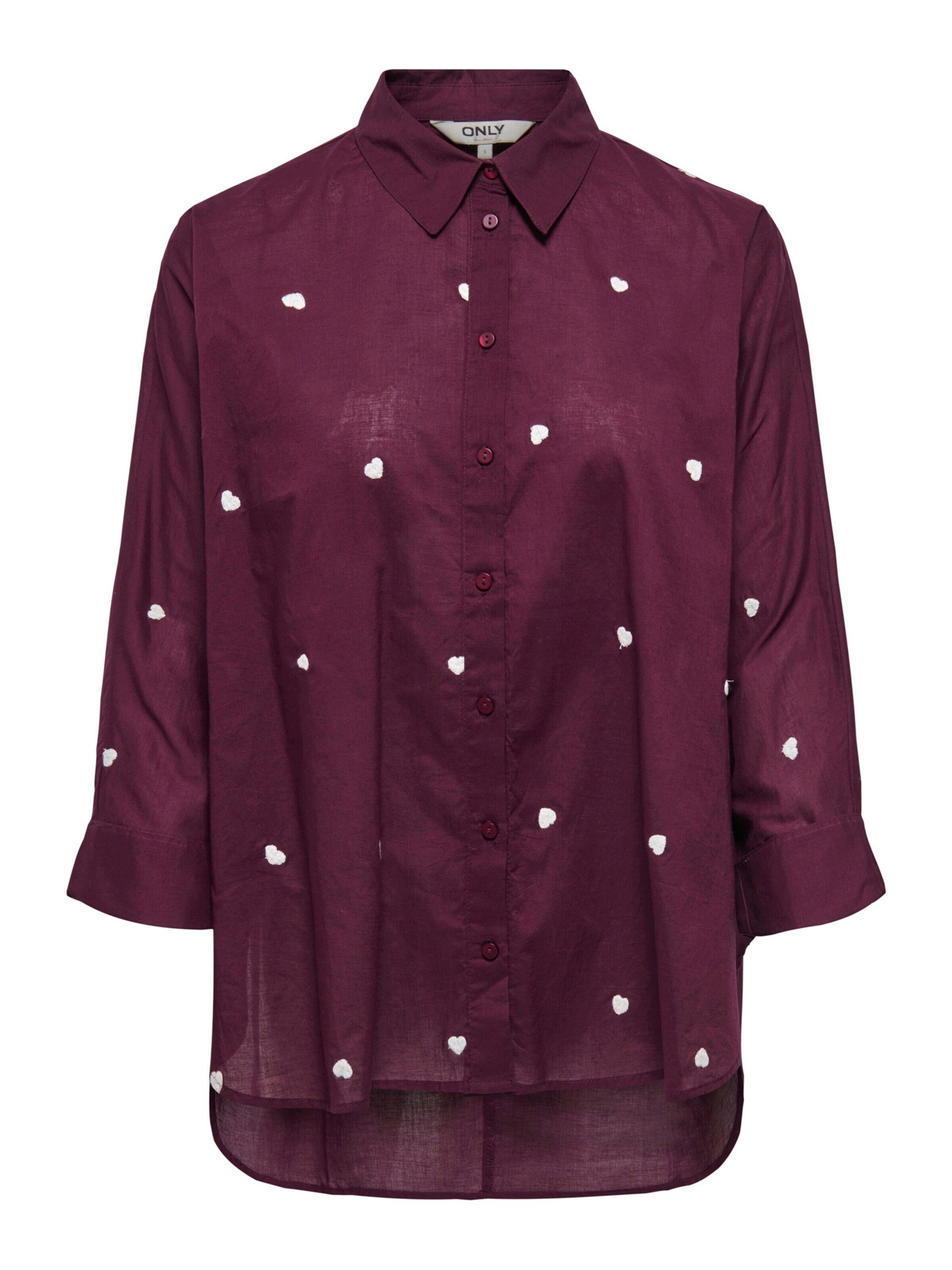 Hemdbluse ONLNEW LINA GRACE LS EMB SHIRT NOOS WVN
