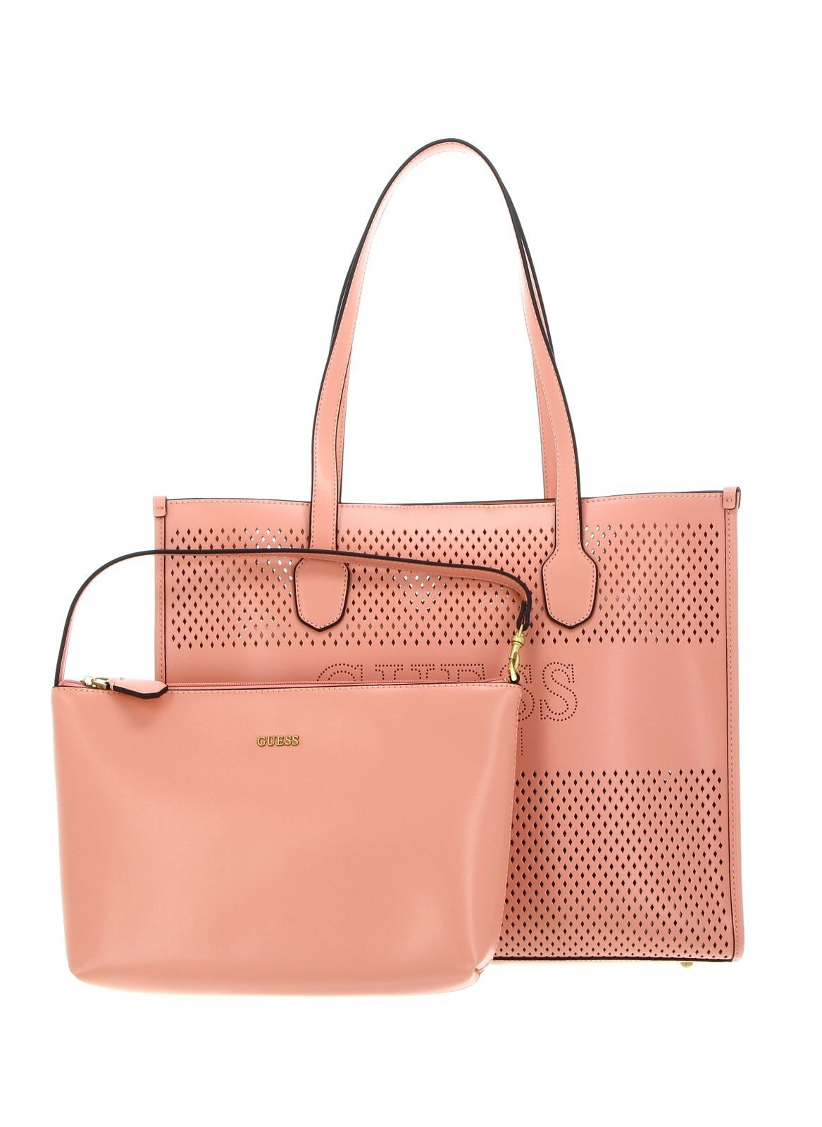 Guess Schultertasche Katey Perf (Set, 2-tlg) günstig online kaufen