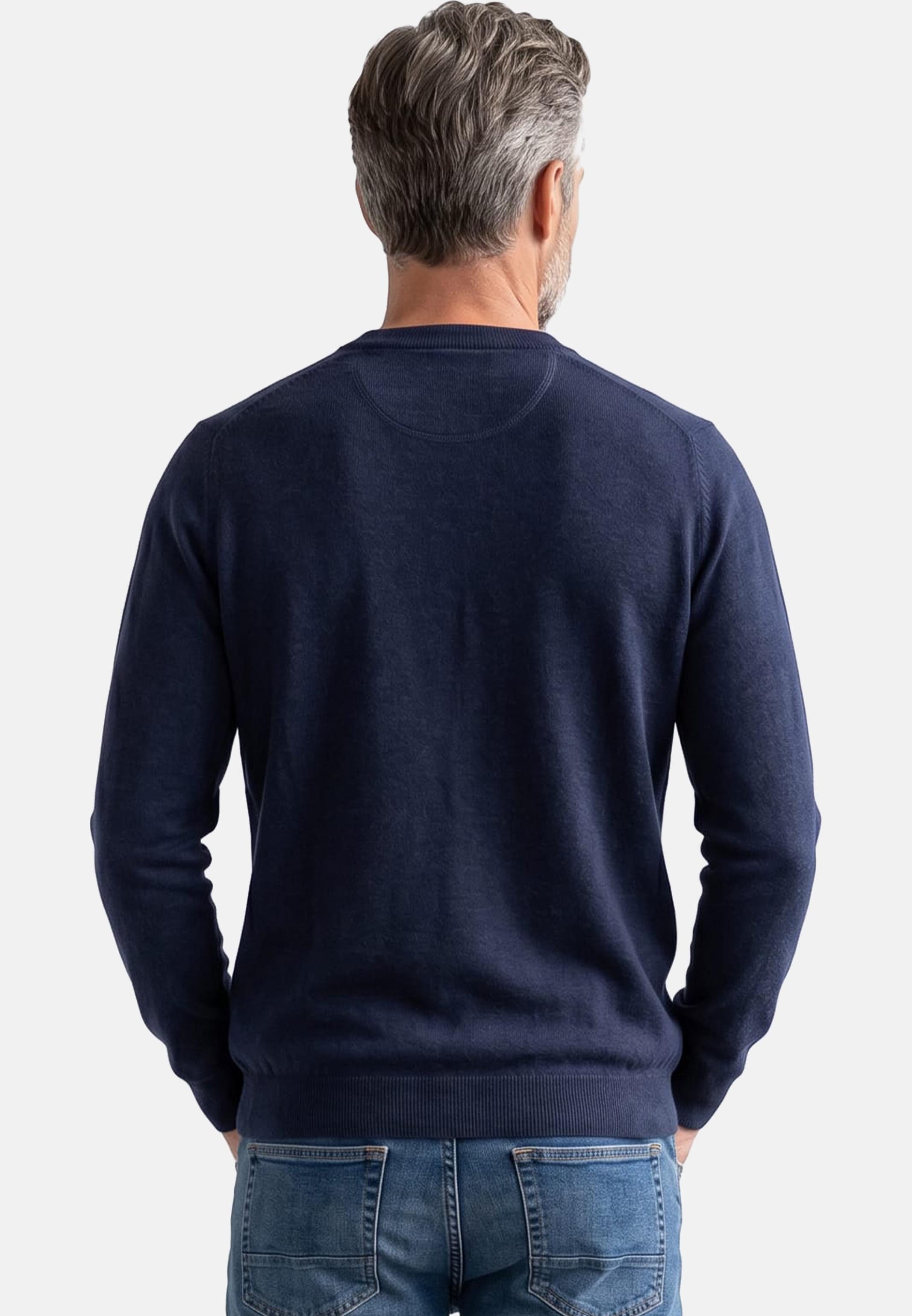 CASAMODA Strickjacke Basic (1-tlg) Strickjacke - Baumwolle - Atmungsaktiv - Reine Pima-Baumwolle