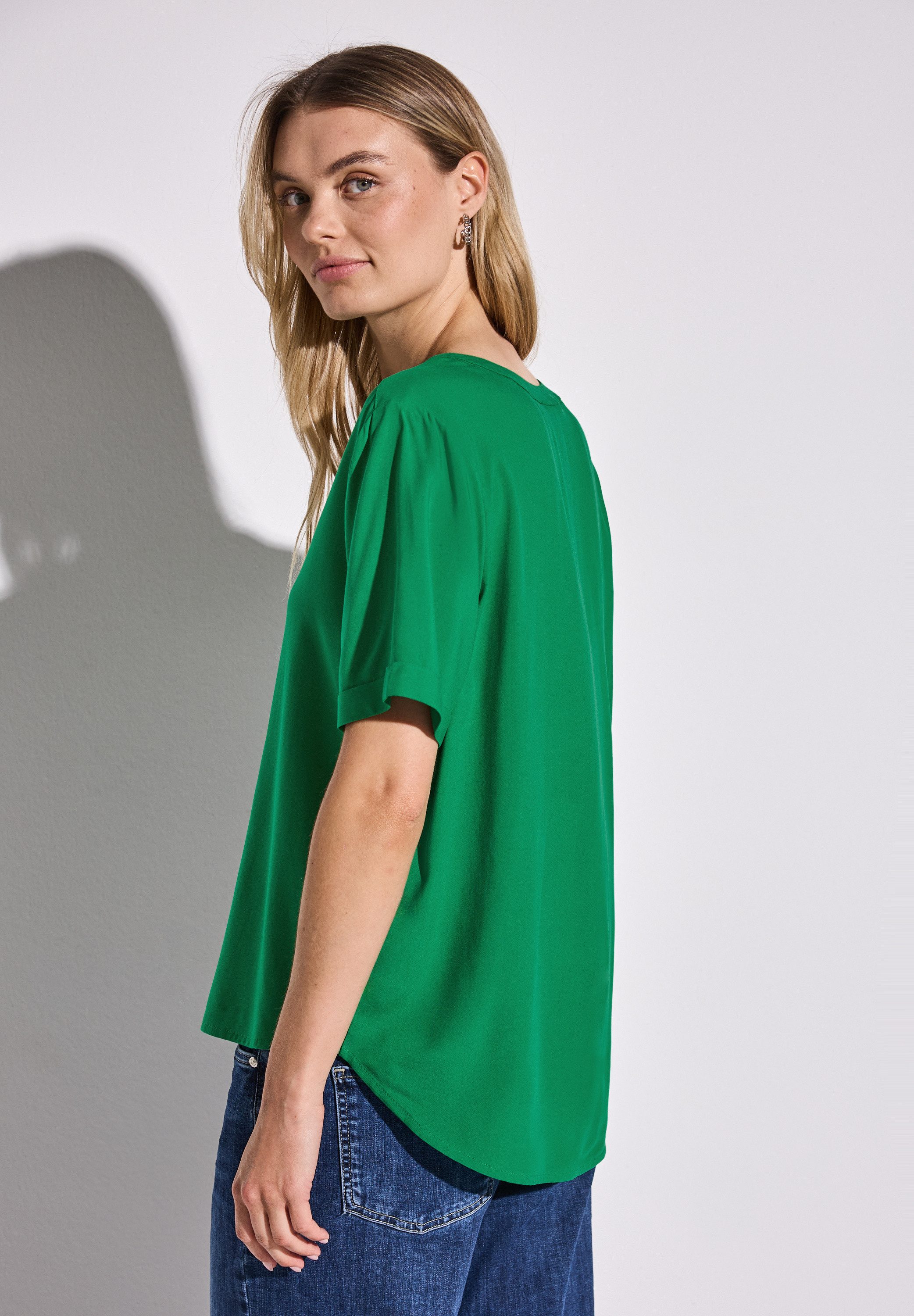 STREET ONE Shirtbluse aus softer Viskose günstig online kaufen