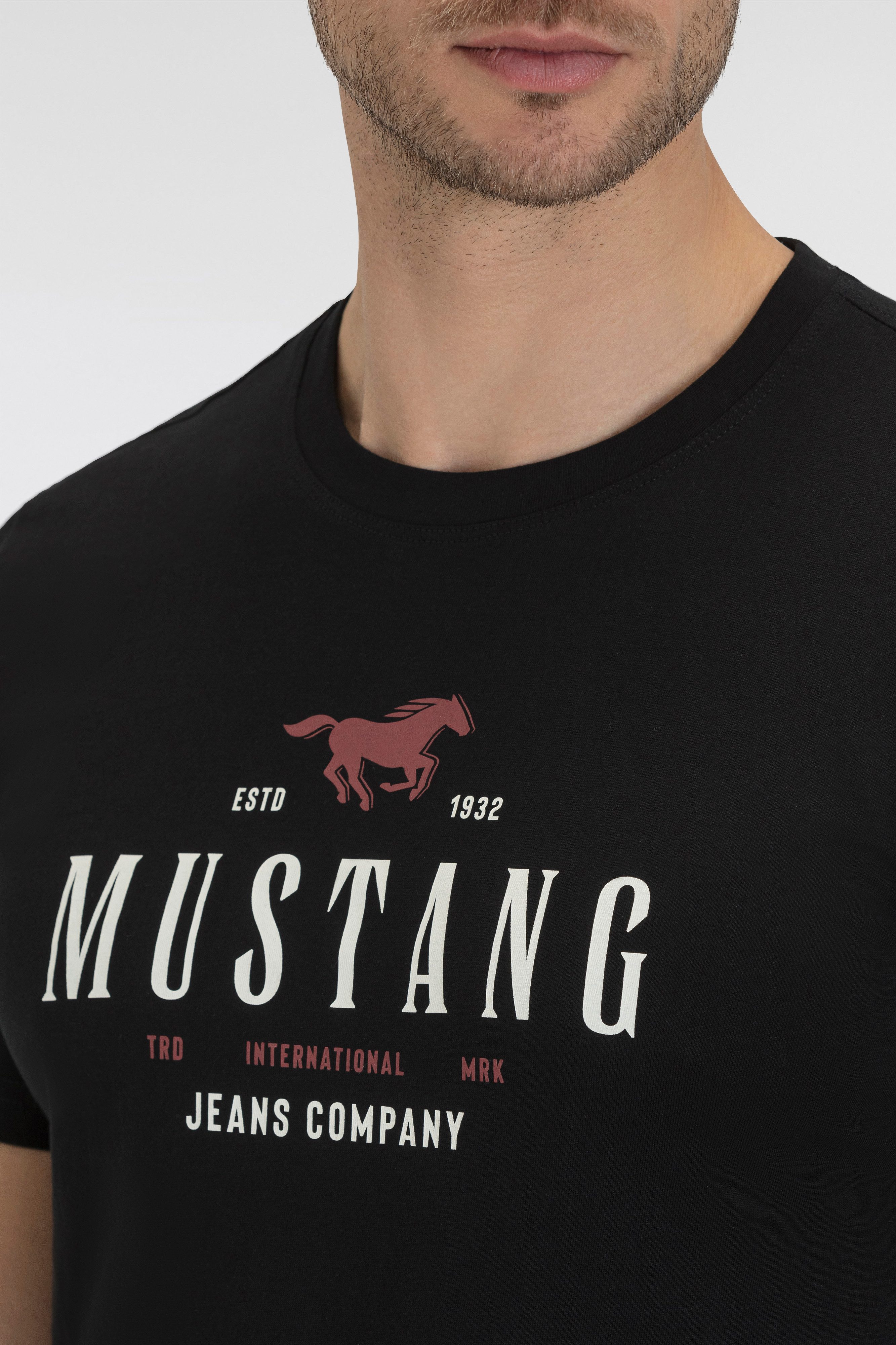 MUSTANG T-Shirt Style Alex C Print