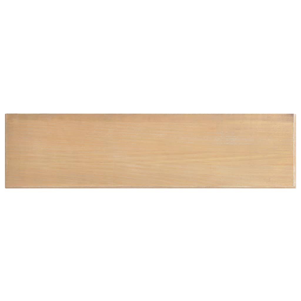 Grau cm 120x30x76 Grau vidaXL Konsolentisch Beistelltisch | (1-St) Grau MDF