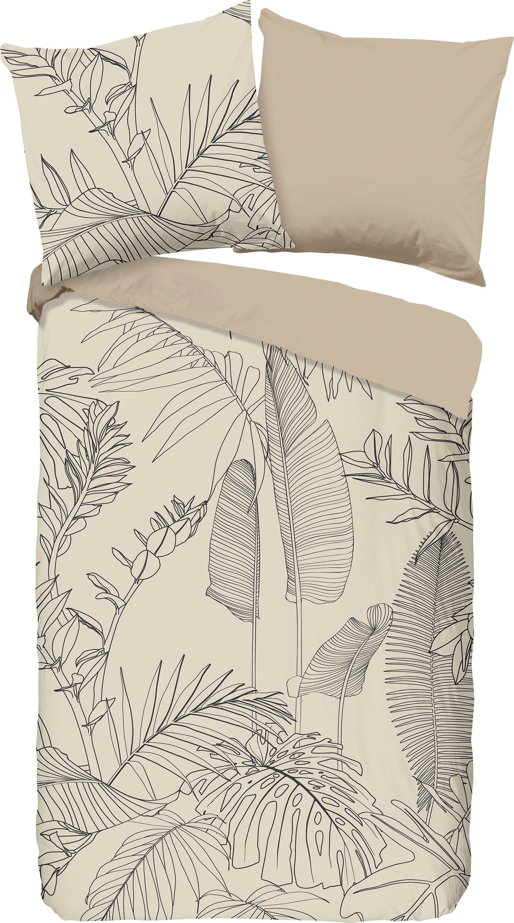 good morning Wendebettwäsche "Sym" 2 Stk. tlg. Baumwolle, 135x200, 2 Teilig günstig online kaufen