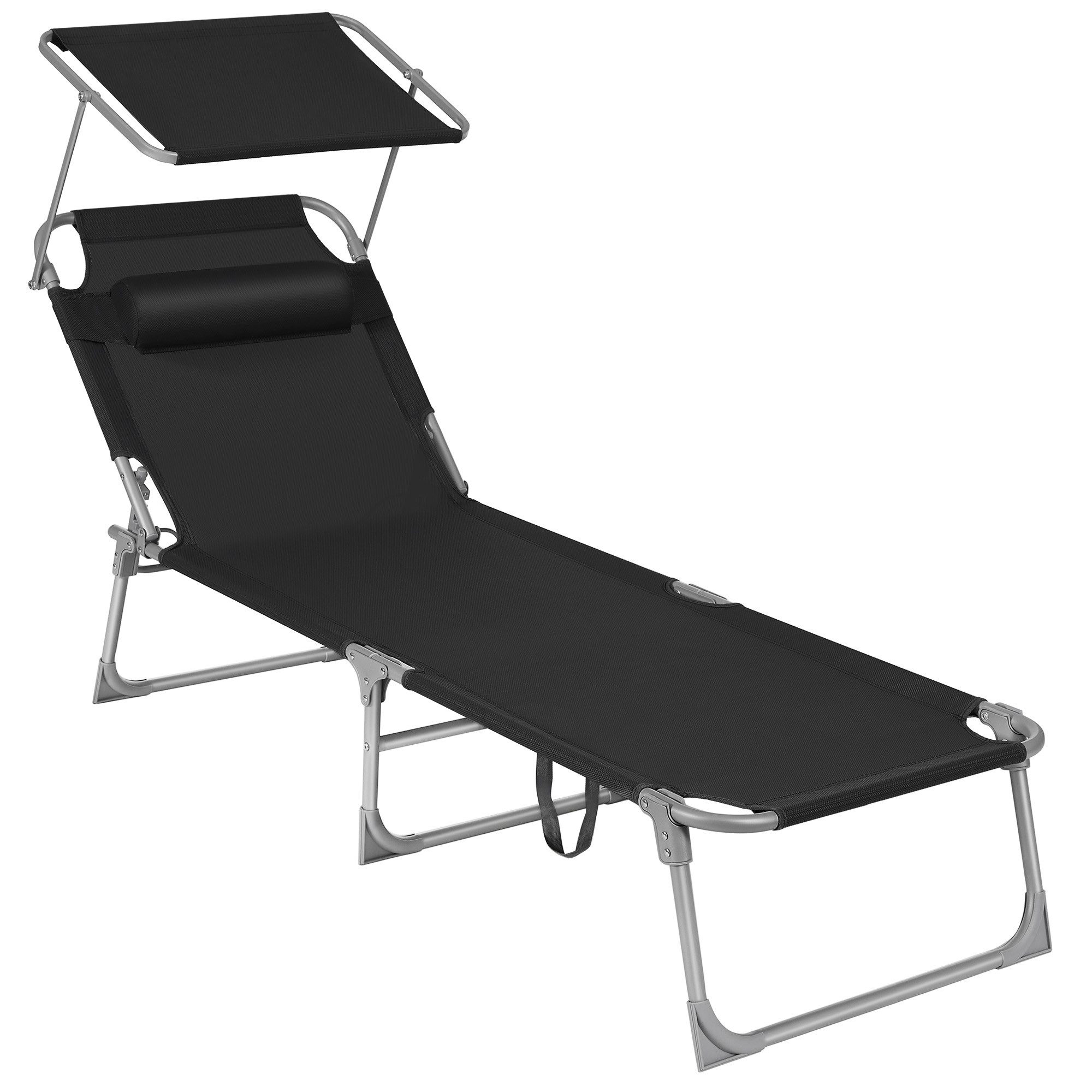 SONGMICS Gartenliege, 2 St., klappbarer Liegestuhl,193x53x29cm,mit günstig online kaufen