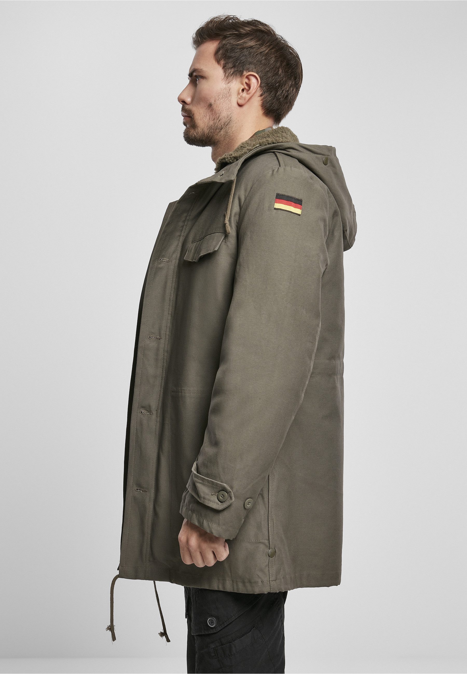 Brandit Allwetterjacke Brandit Herren BW Flag Parka (1-St)