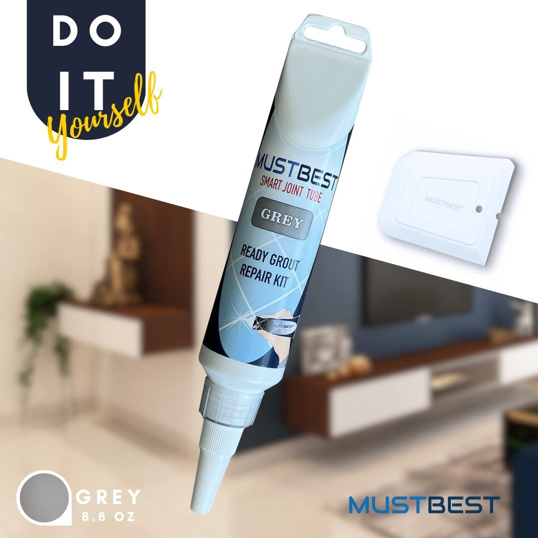 MustBest Fugenfueller Schnell trocknend Fliesenfugenreparatur
