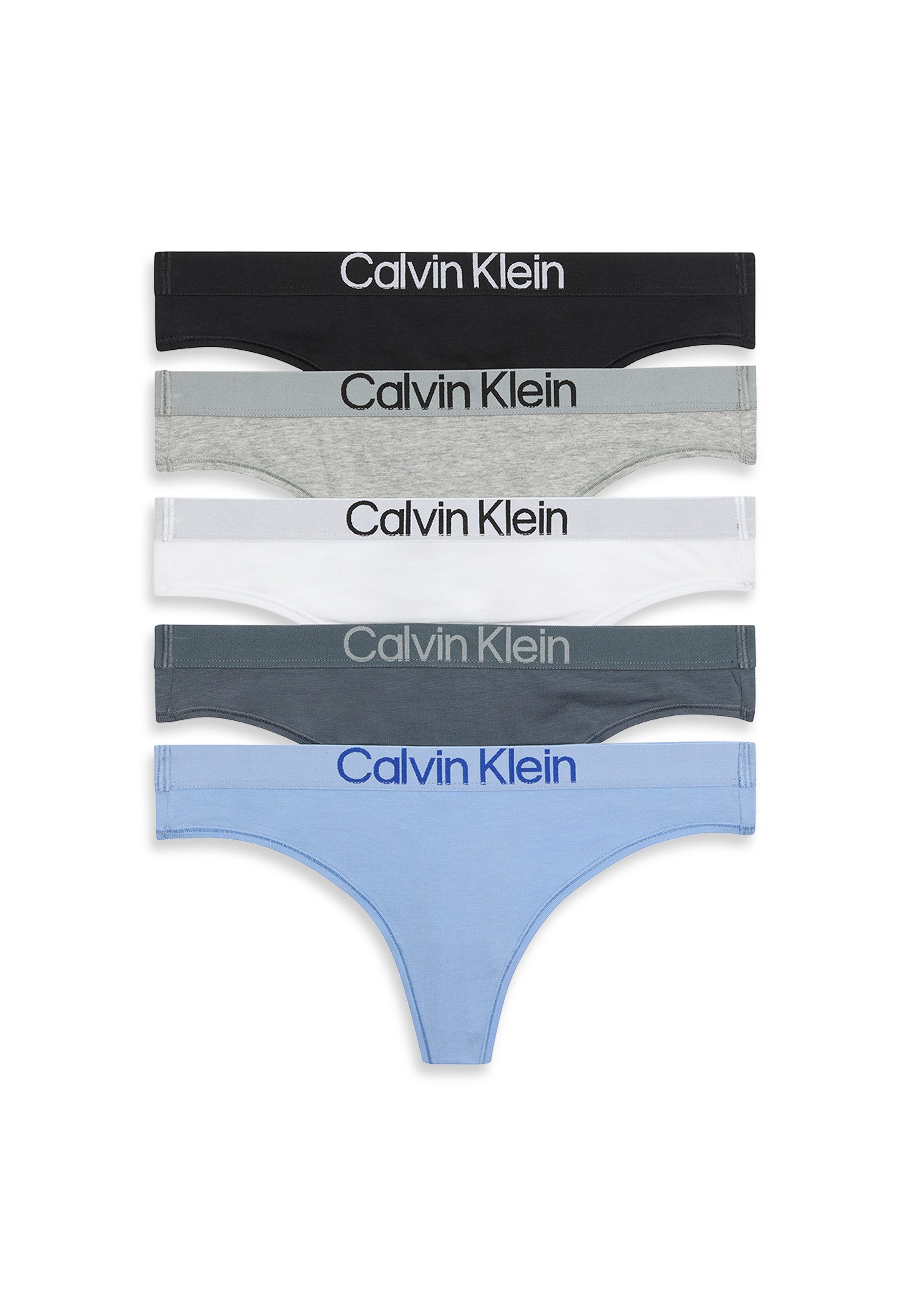 Calvin Klein Underwear Tanga THONG 5PK (Packung, 5-St., 5er-Pack) Mit elast günstig online kaufen