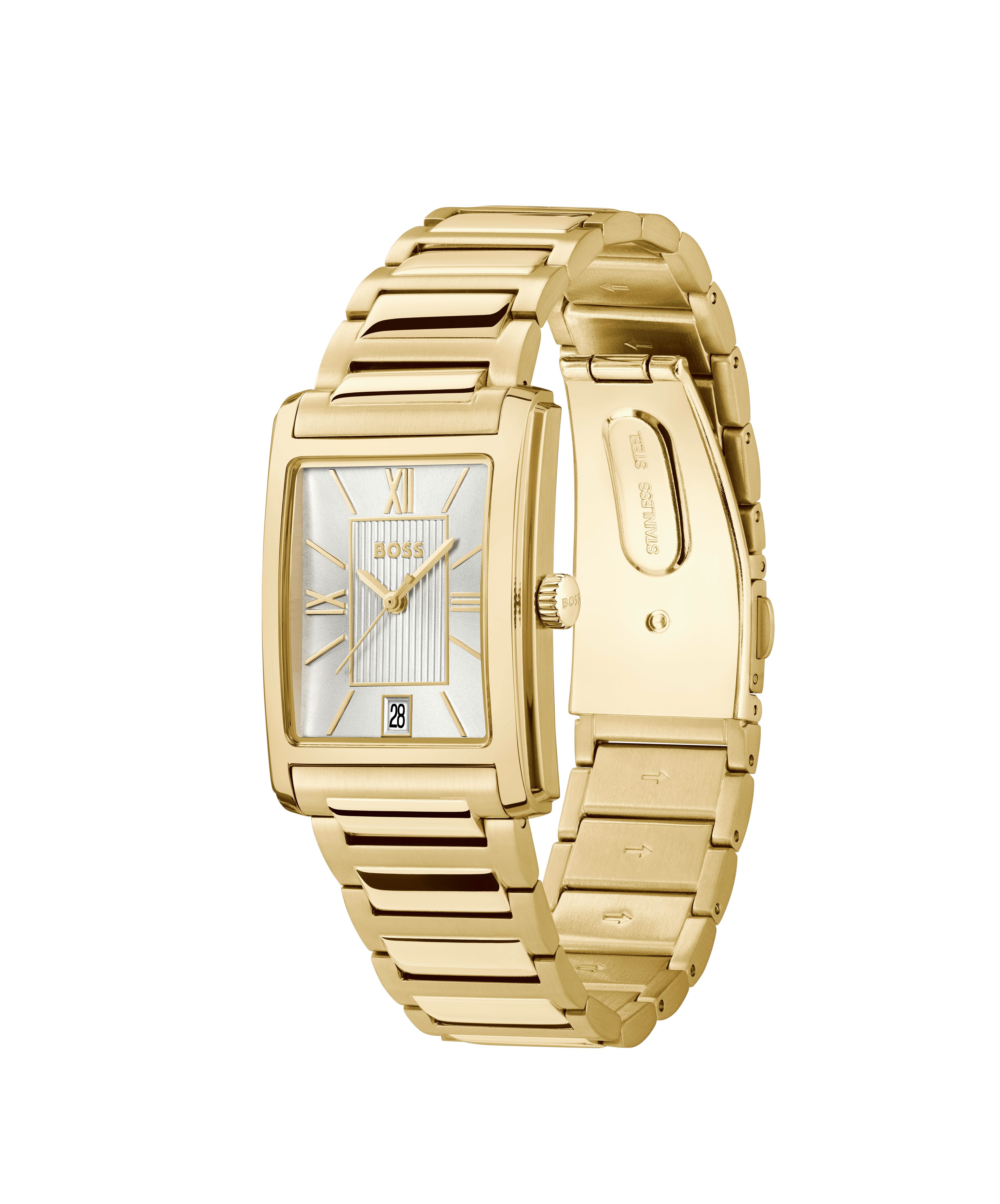 BOSS Quarzuhr PRINCIPLE DRESS 1514280, Armbanduhr, günstig online kaufen