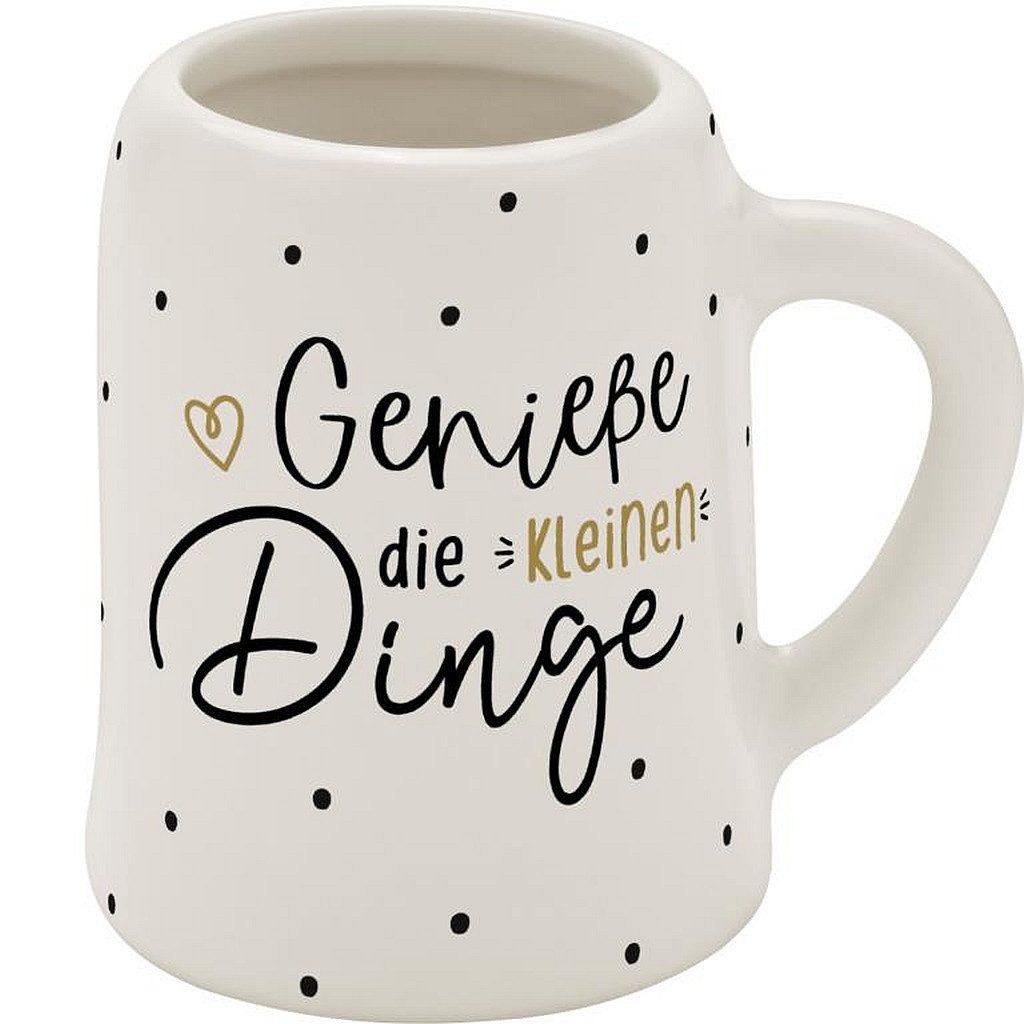 Sheepworld Schnapsglas Schnapskrug Schnapsglas Stamper Keramik Sheepworld DINGE 73837, Material: Keramik