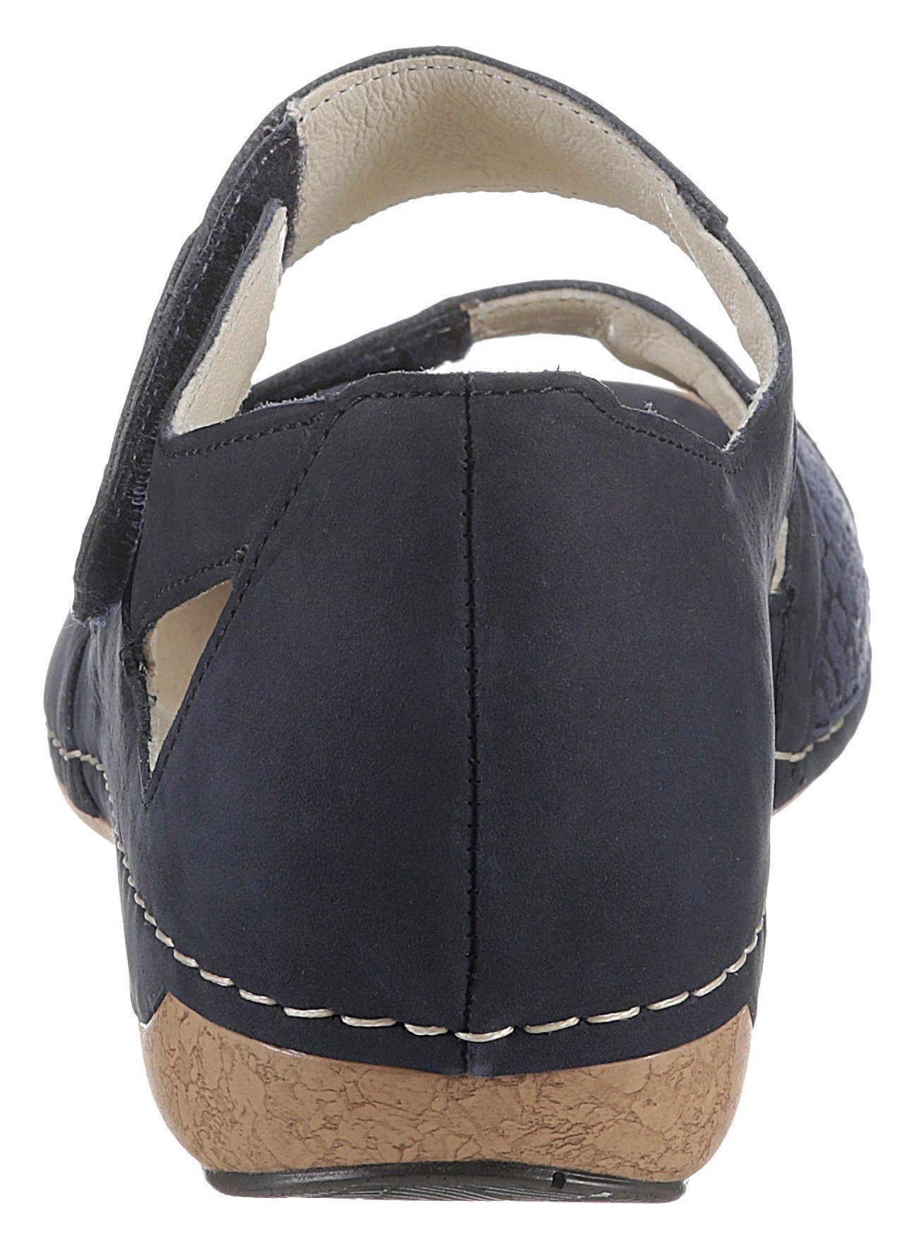 Waldläufer HELIETT-SOFT Riemchensandale, Sommerschuh, Sandalette, Keilabsat günstig online kaufen