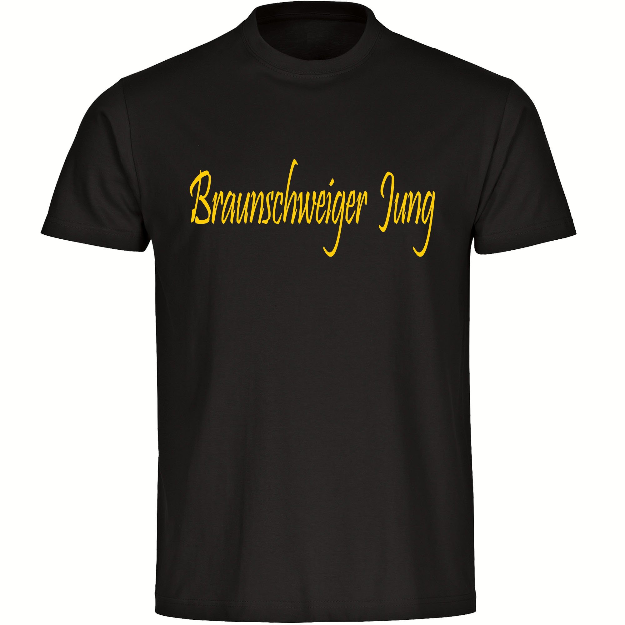 multifanshop T-Shirt Herren Braunschweig - Braunschweiger Jung - Männer