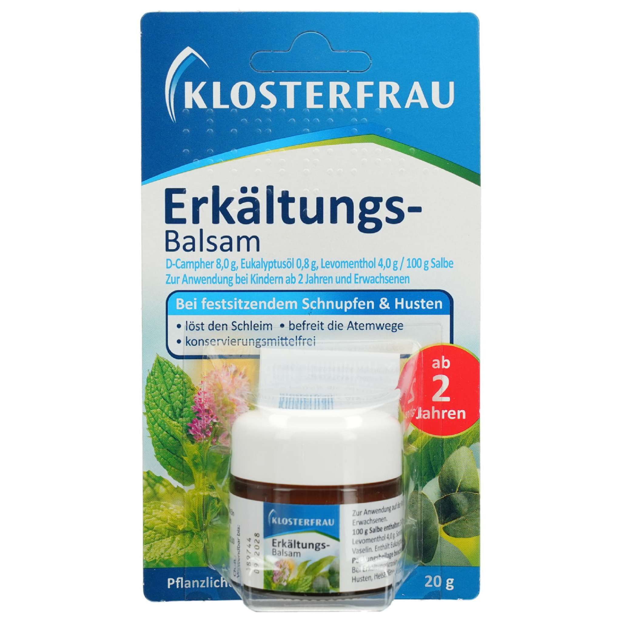 Klosterfrau Körpercreme KLOSTERFRAU Erkältungs-Balsam