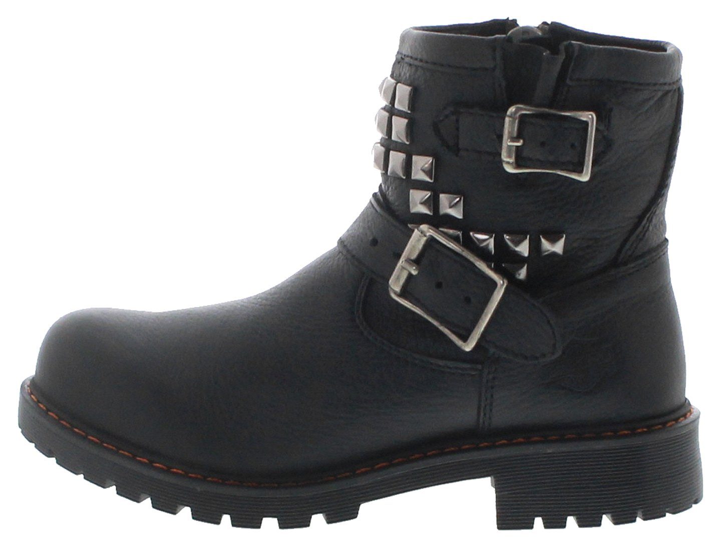 HARLEY-DAVIDSON HEATHER Black Damen Bikerstiefelette Schwarz Bikerboots