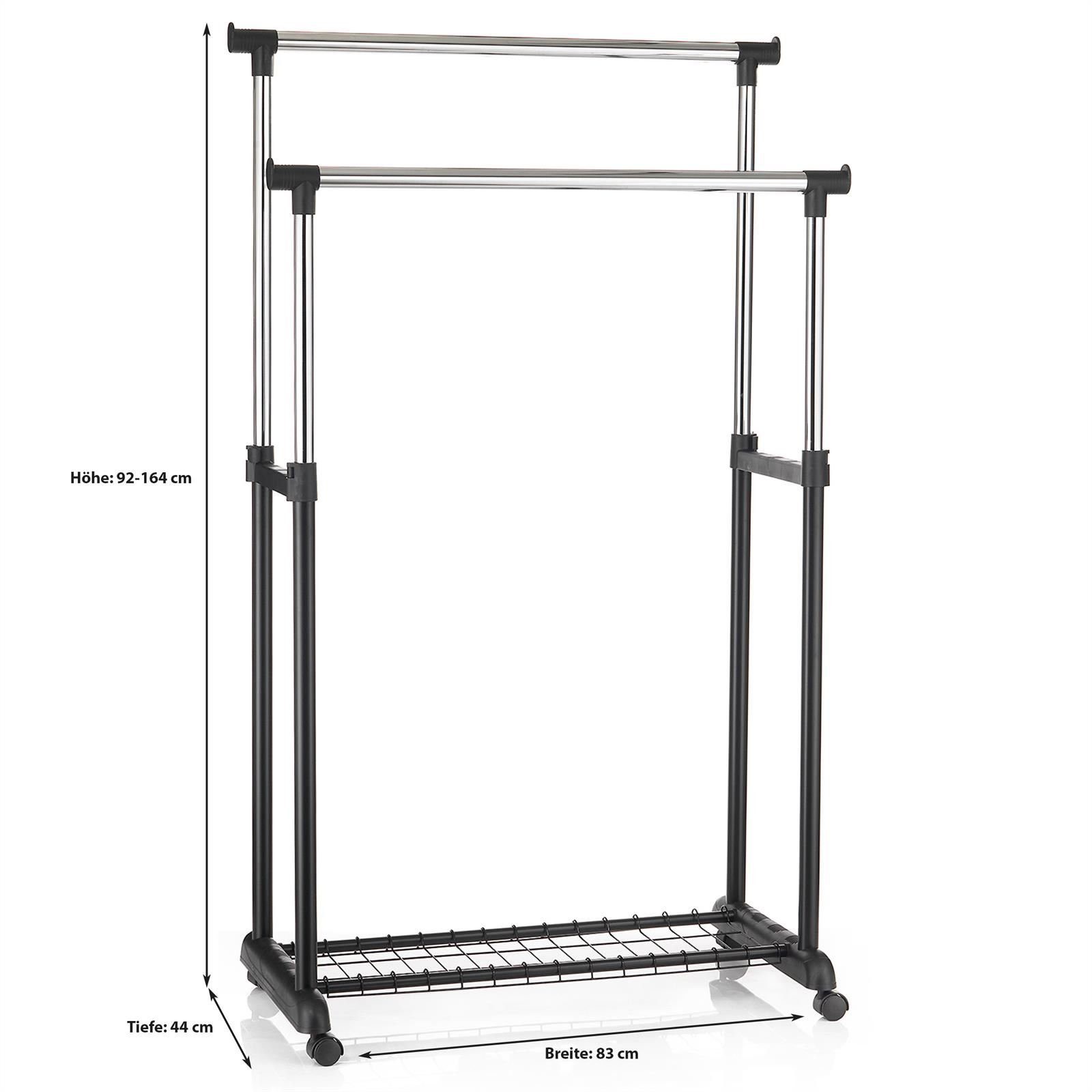 IDIMEX Garderobenständer GROSSO, Garderobenwagen Rollgarderobe Kleiderständ günstig online kaufen