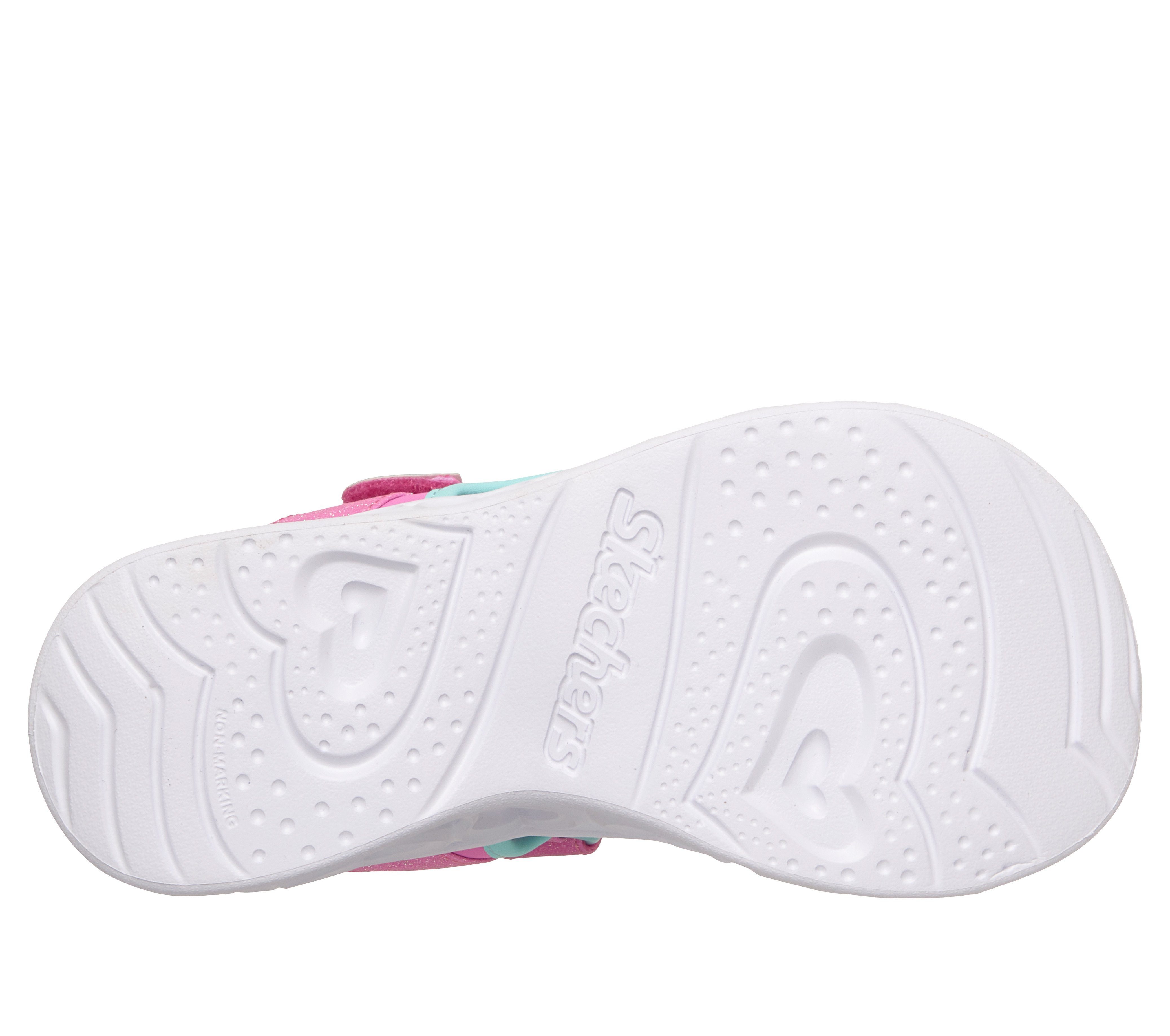 Skechers HEART LIGHTS SANDALS Sandale Sommerschuh mit Klettverschluss, Größenschablone zum Download