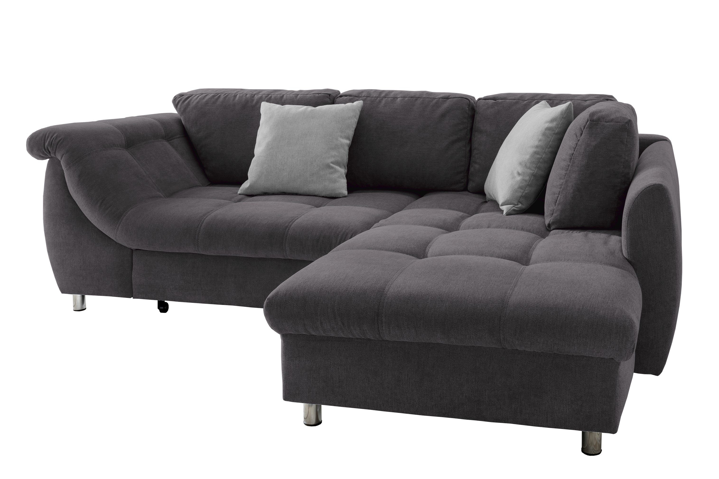 luma-home Ecksofa 17005, mit Bettkasten 250x190 günstig online kaufen