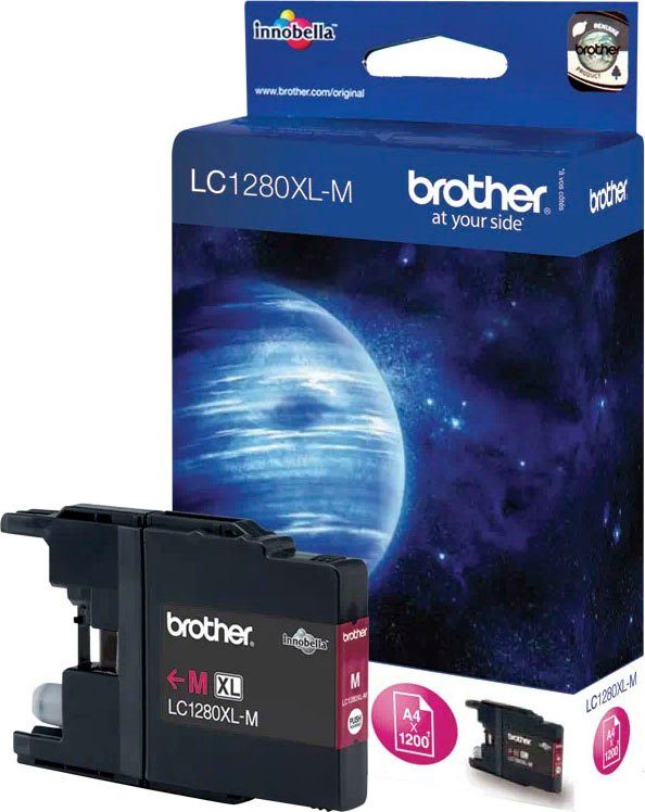 Brother LC-1280XL-M Tintenpatrone (1-tlg) magenta