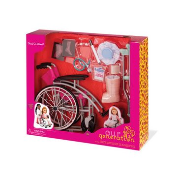 Our Generation Puppen Accessoires-Set Rollstuhl