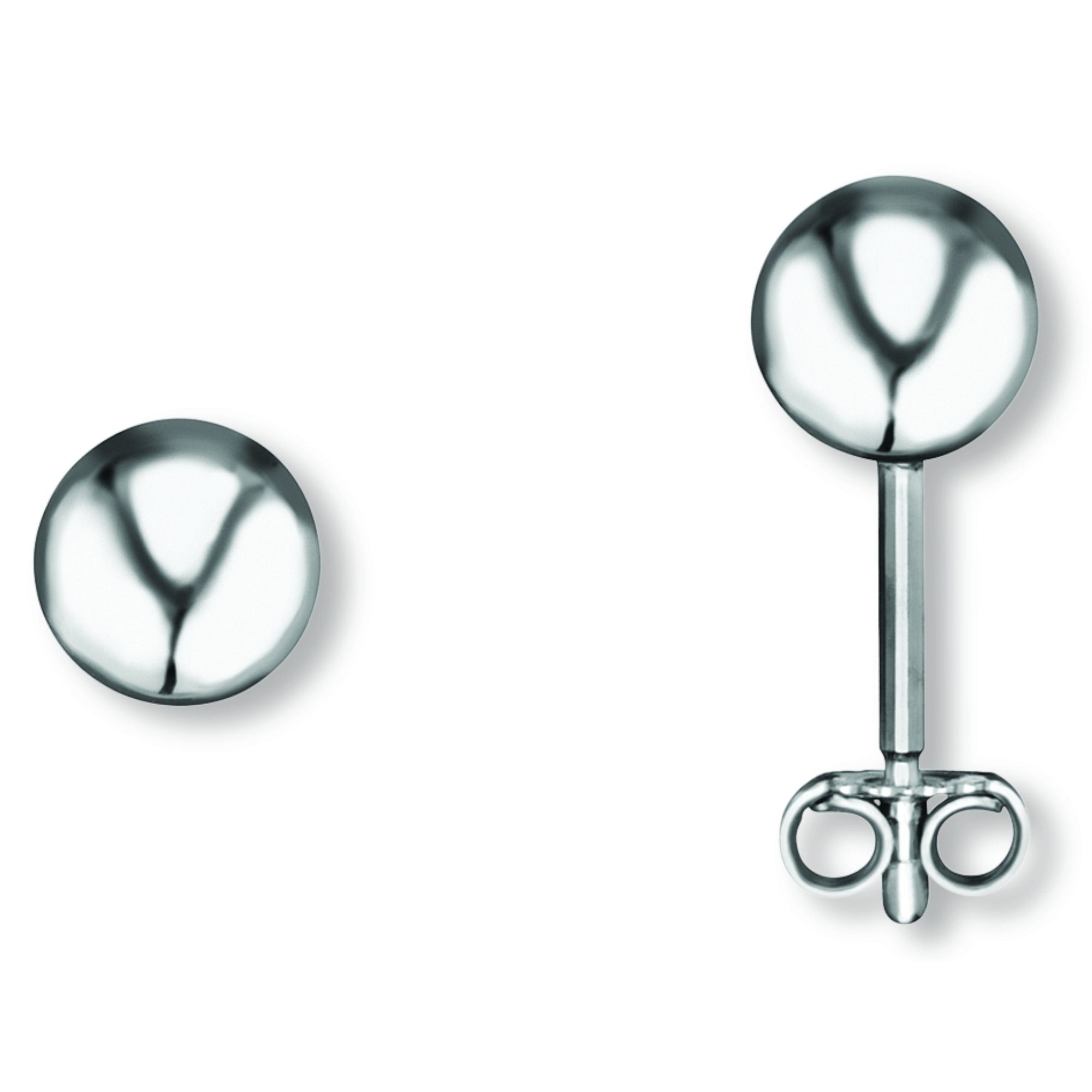 Motiv Schmuck Kugel, Ohrstecker Paar Kugel Silber, / Ohrstecker Ohrringe 6,0 925 ELEMENT Silber Abmessung aus Damen : Kugel mm ONE