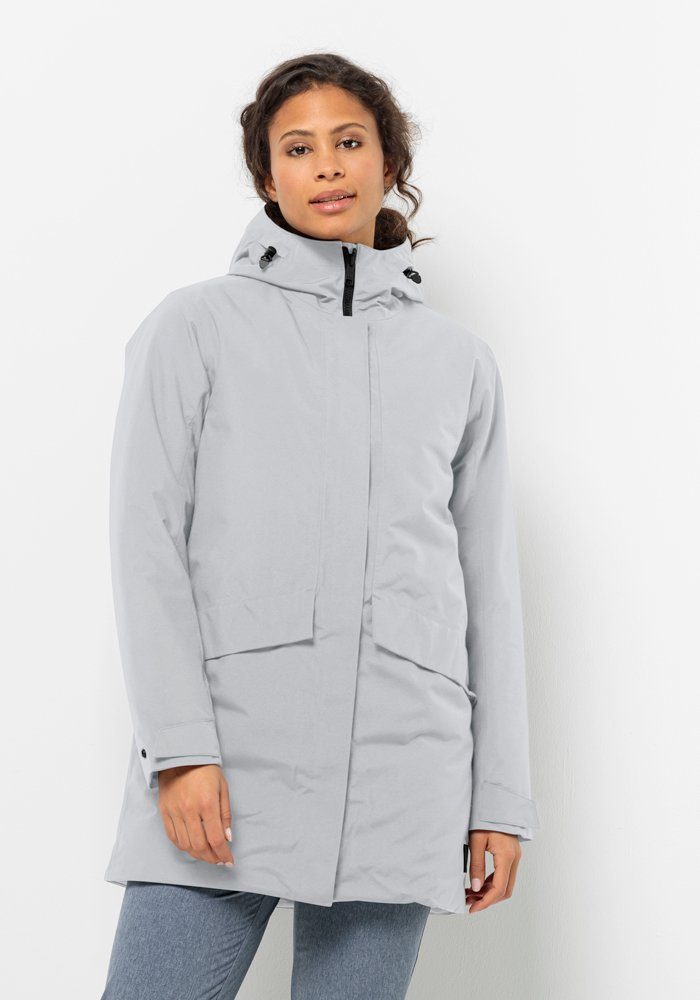 Jack Wolfskin Funktionsmantel TEMPELHOF COAT W moonwalk