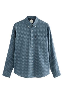 Next Langarmhemd Pflegeleichtes Button-Down-Oxford-Hemd (1-tlg)