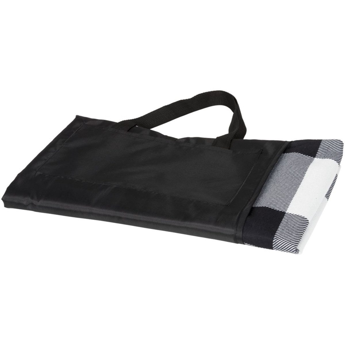 Picknickdecke 150 × 120 cm Fleece mit wasserfester Unterseite und Tragegriffen, PF Concept