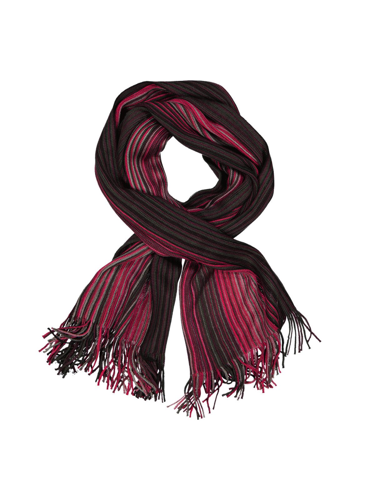 Engbers Strickschal engbers Herren Strickschal gemustert, Rot günstig online kaufen